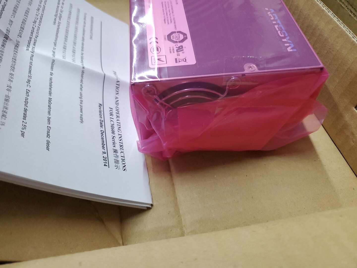 NEW Artesyn AC DC 48V 600w 12.5a Power Supply 100-240 LCM600W-T-4A