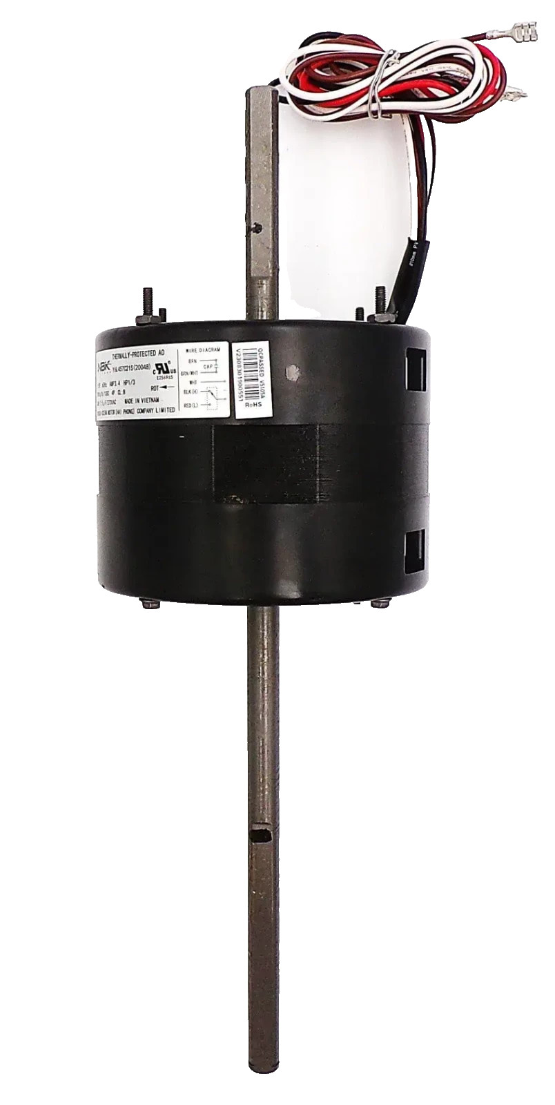 Fasco D1092 RV AC Fan Motor Coleman 1468-306 1/3 HP 115V 1675 RPM 2 Speed