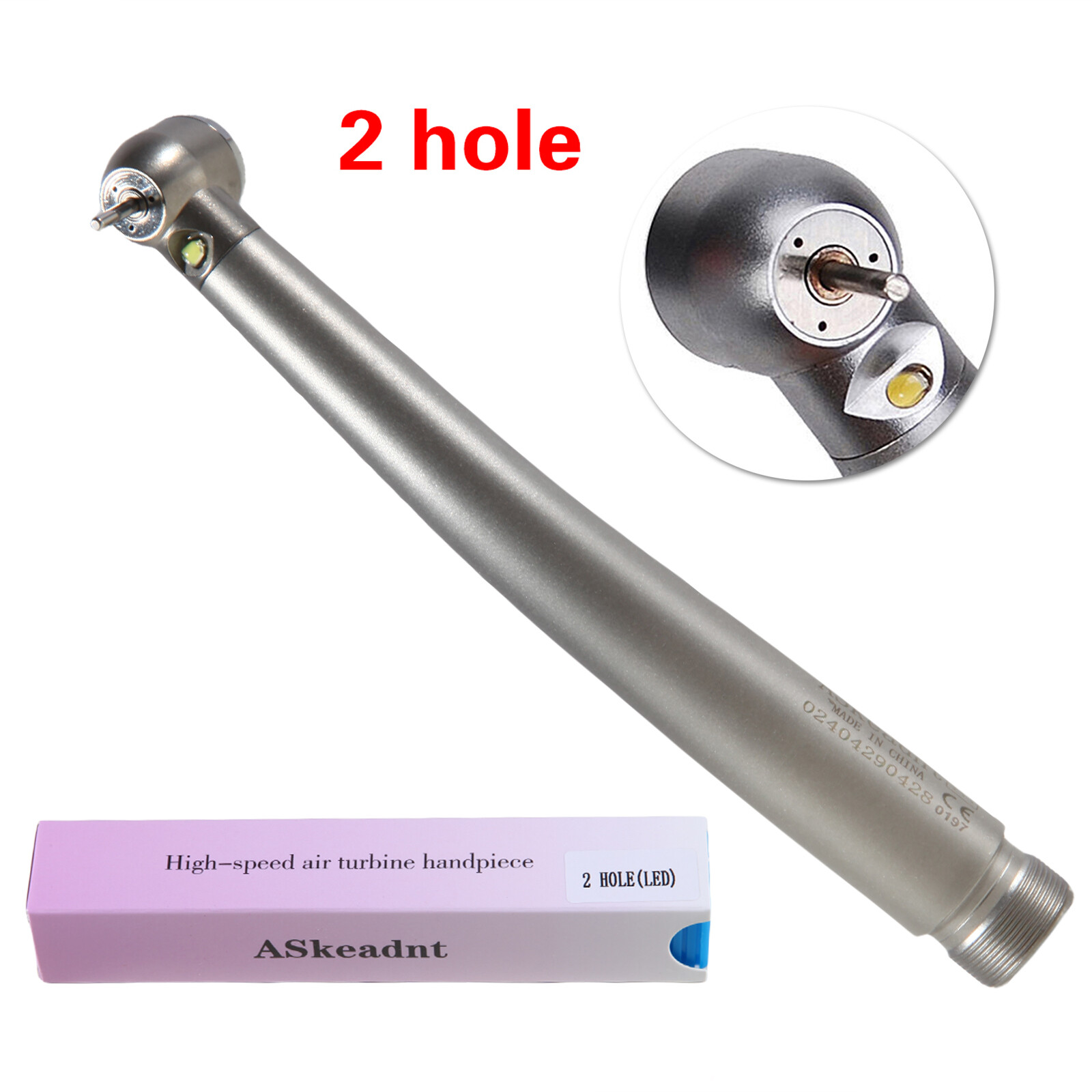 2 Fit Kavo LED High Speed Handpieces +1 Low Speed Latch Oral Kit 2 Hole US STOCK