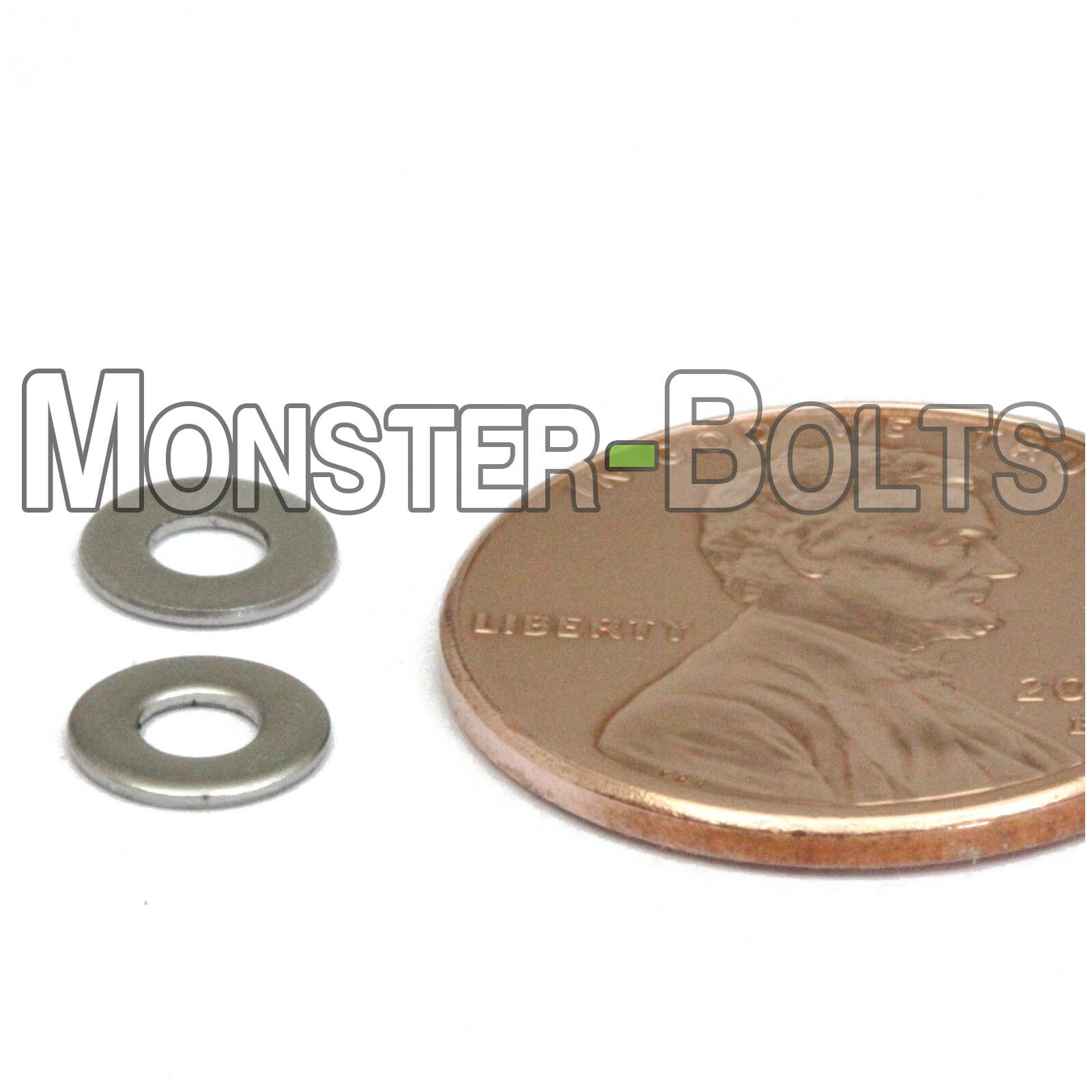 M2.5 / 2.5mm Stainless Steel Flat Washer, Metric DIN 125A Grade 18-8 / A2