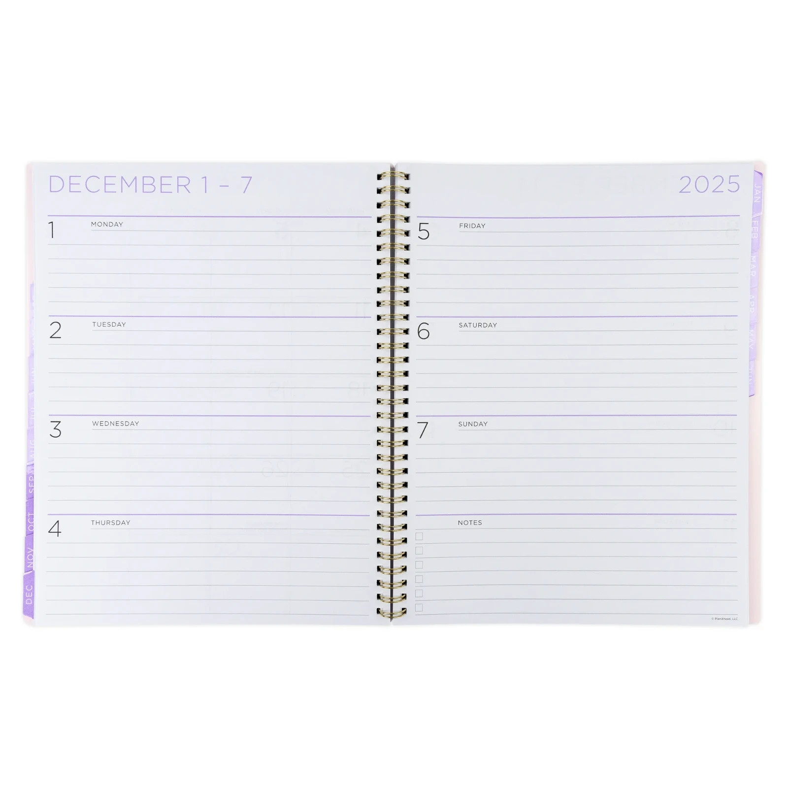 See it Bigger Monthly Weekly Planner Large (9.25″ x 11″) Blue Floral, 15 month