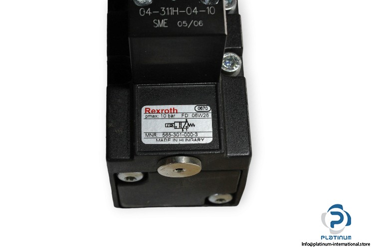 REXROTH 565-301-000-3 POPPET VALVE_3.5 … 10 bar_04983-197-18 SOLENOID COIL