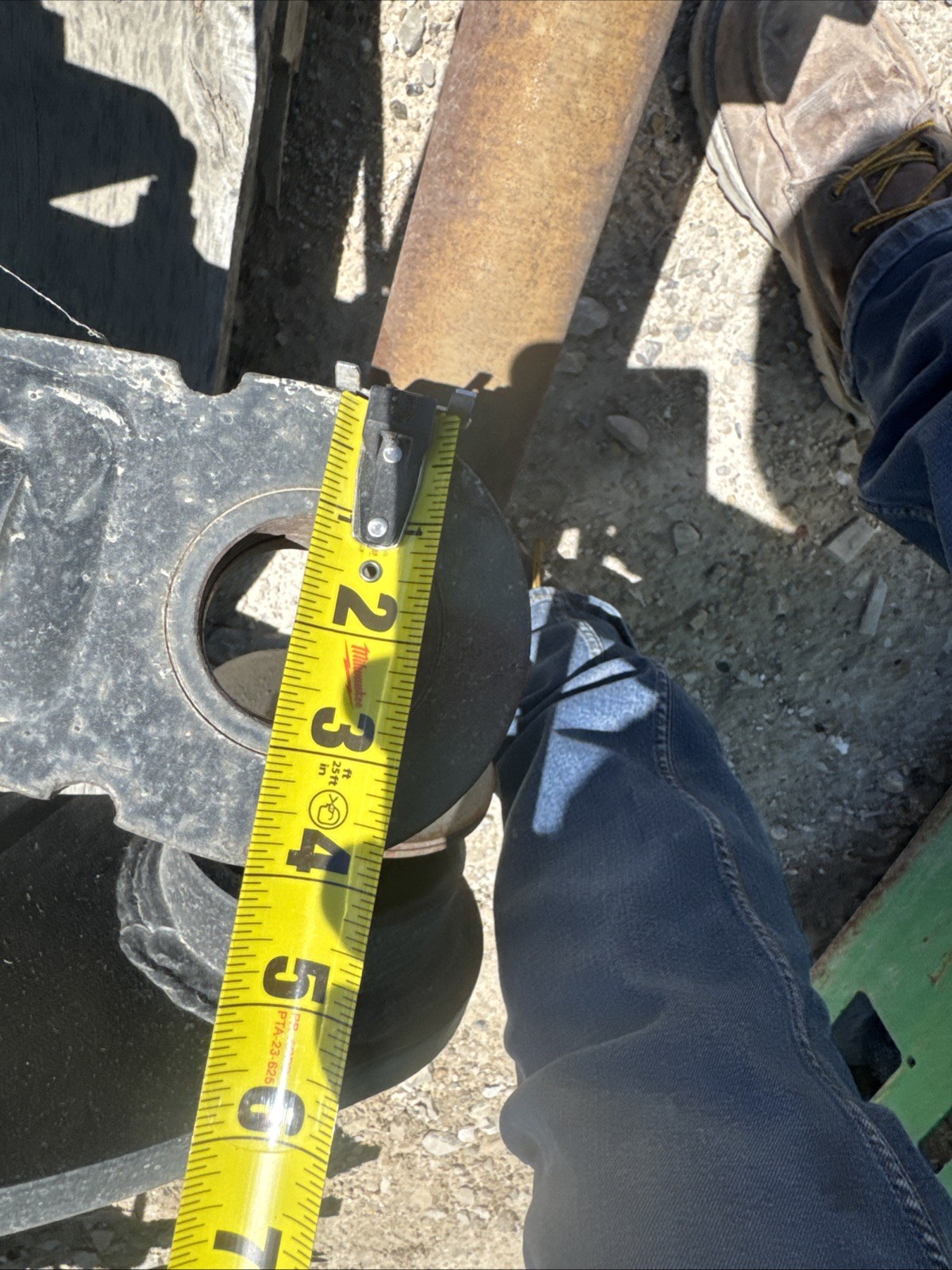 65 Mm Excavator Hydraulic Thumb Cat Volvo John Deere Hitachi 312 140 Komatsu New