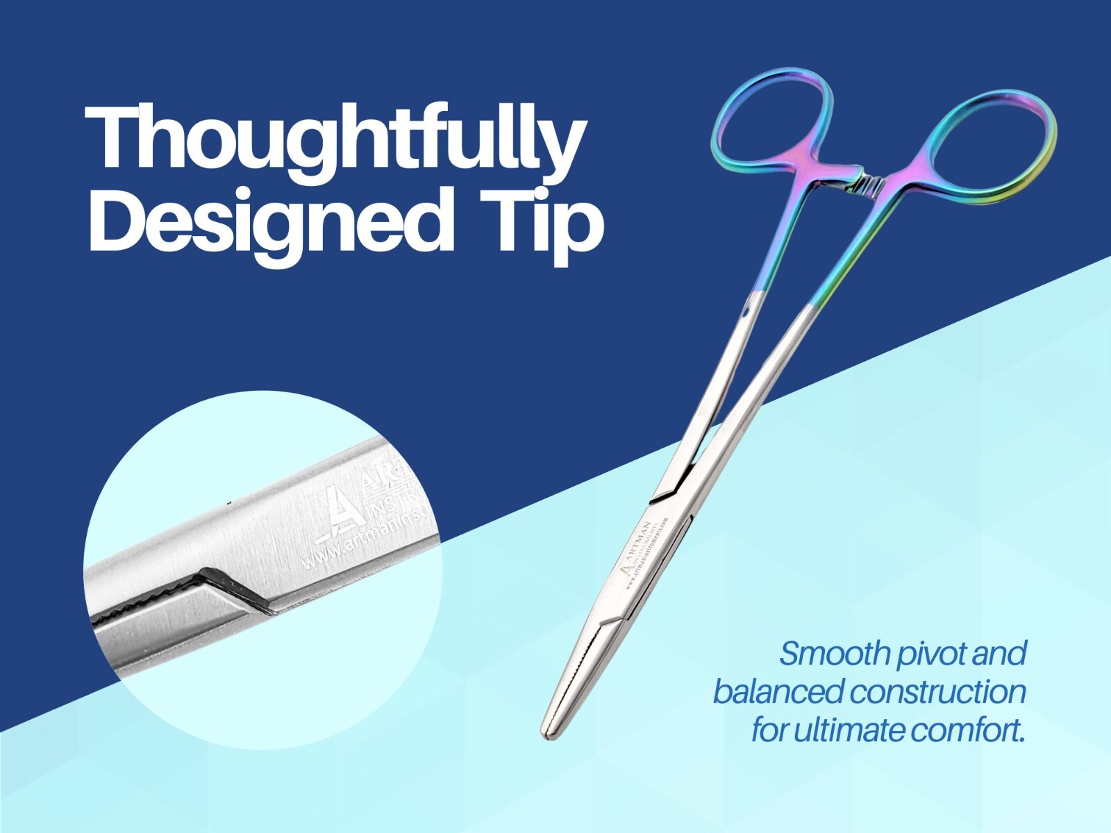 Mayo Hegar Needle Holder 6.5 Inch | Surgical Needle Driver by Artman Instruments