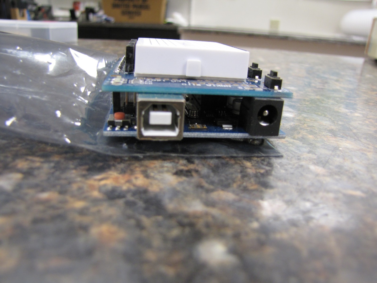 Nokia 5110 LCD Board LCM 1602 -No Display- UNO R3 Board- Italy New -MX2