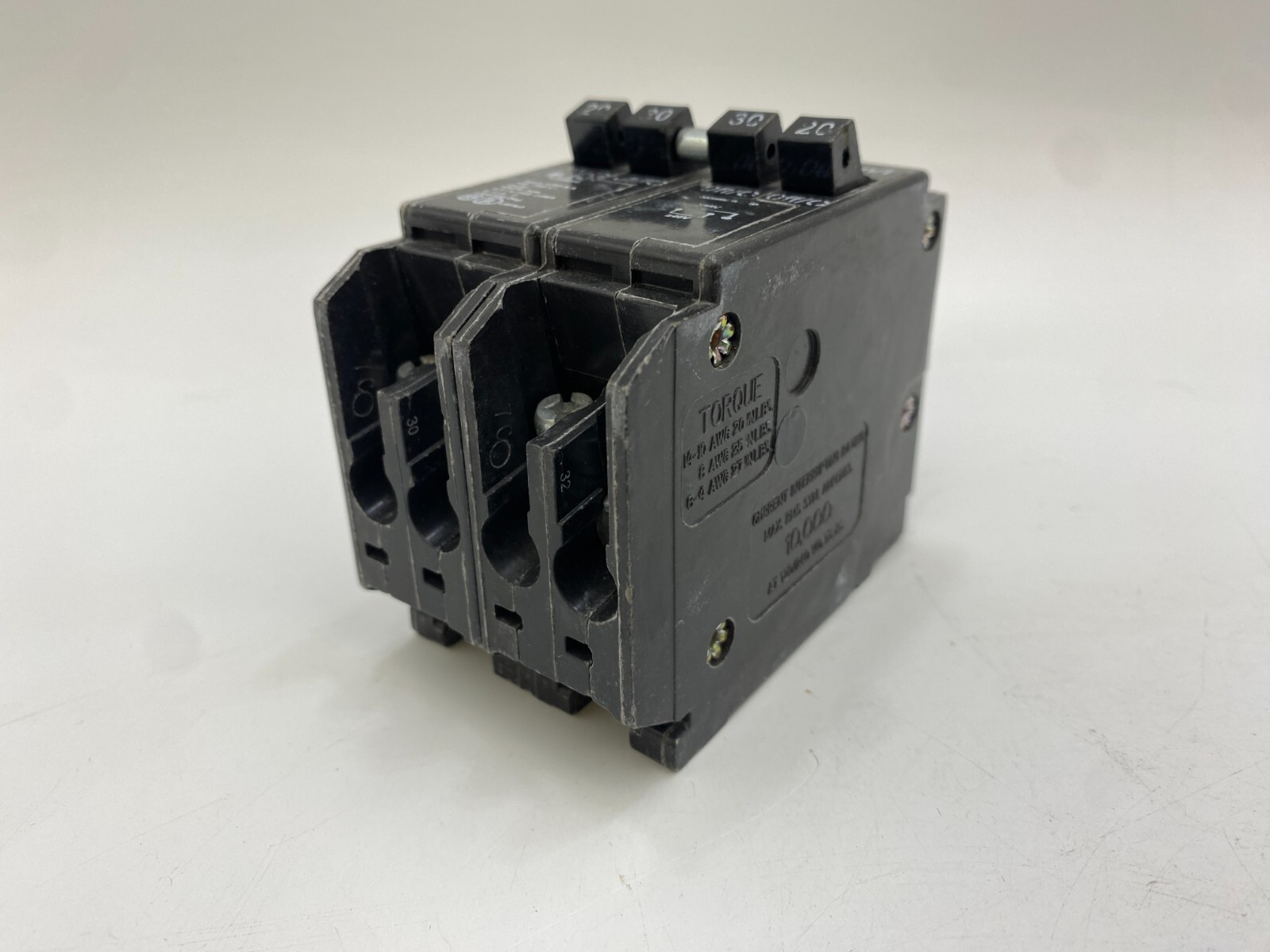 Eaton BRD22030 Plug-In Circuit Breaker 20A/30A 120/240V 2/4P 1PH BRD 20/30 AMP