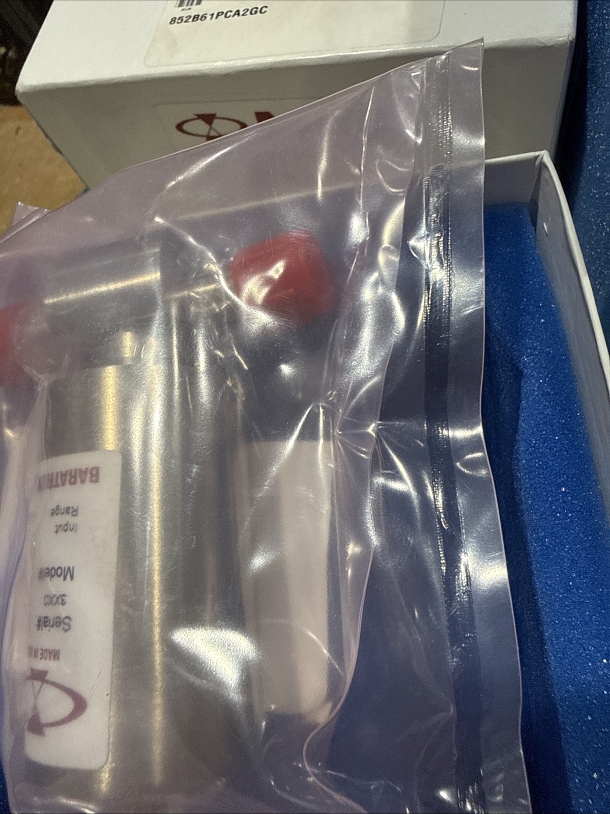 NEW SEALED* MKS 852B61PCA2GC BARATRON PRESSURE TRANSDUCER, 60 PSIA 1350-01083