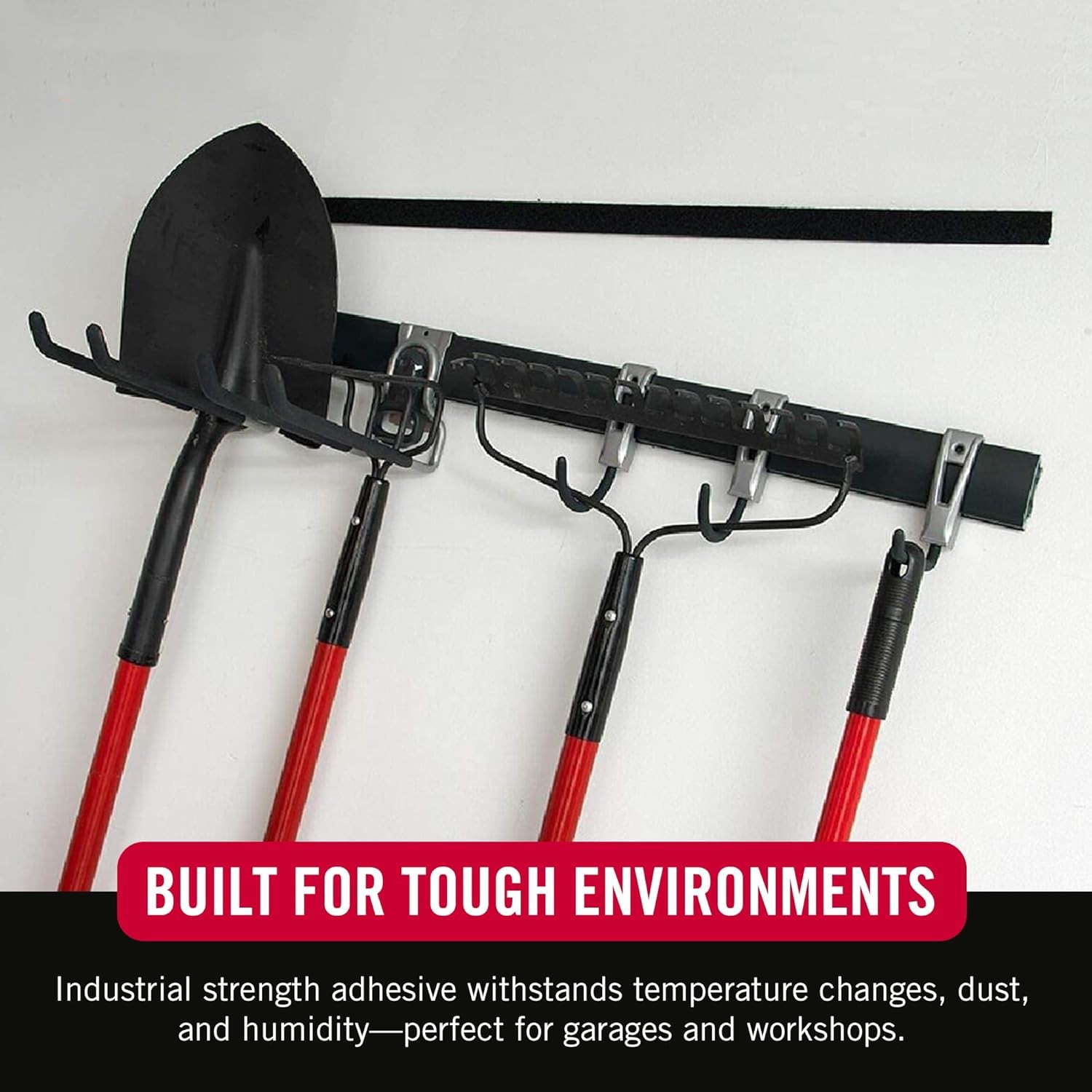 Industrial Strength | Indoor & Outdoor Use | 4ft x 2in, Black