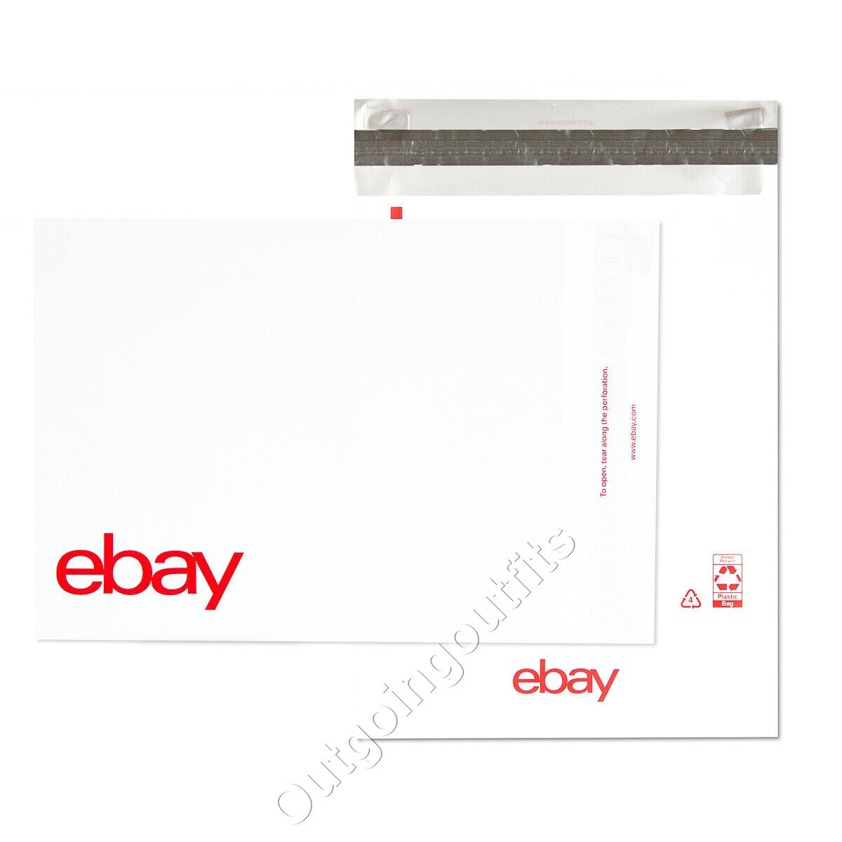 eBay Polymailer 9″ x 11.5″ Self Seal No Padding Light Weight 100 Envelopes