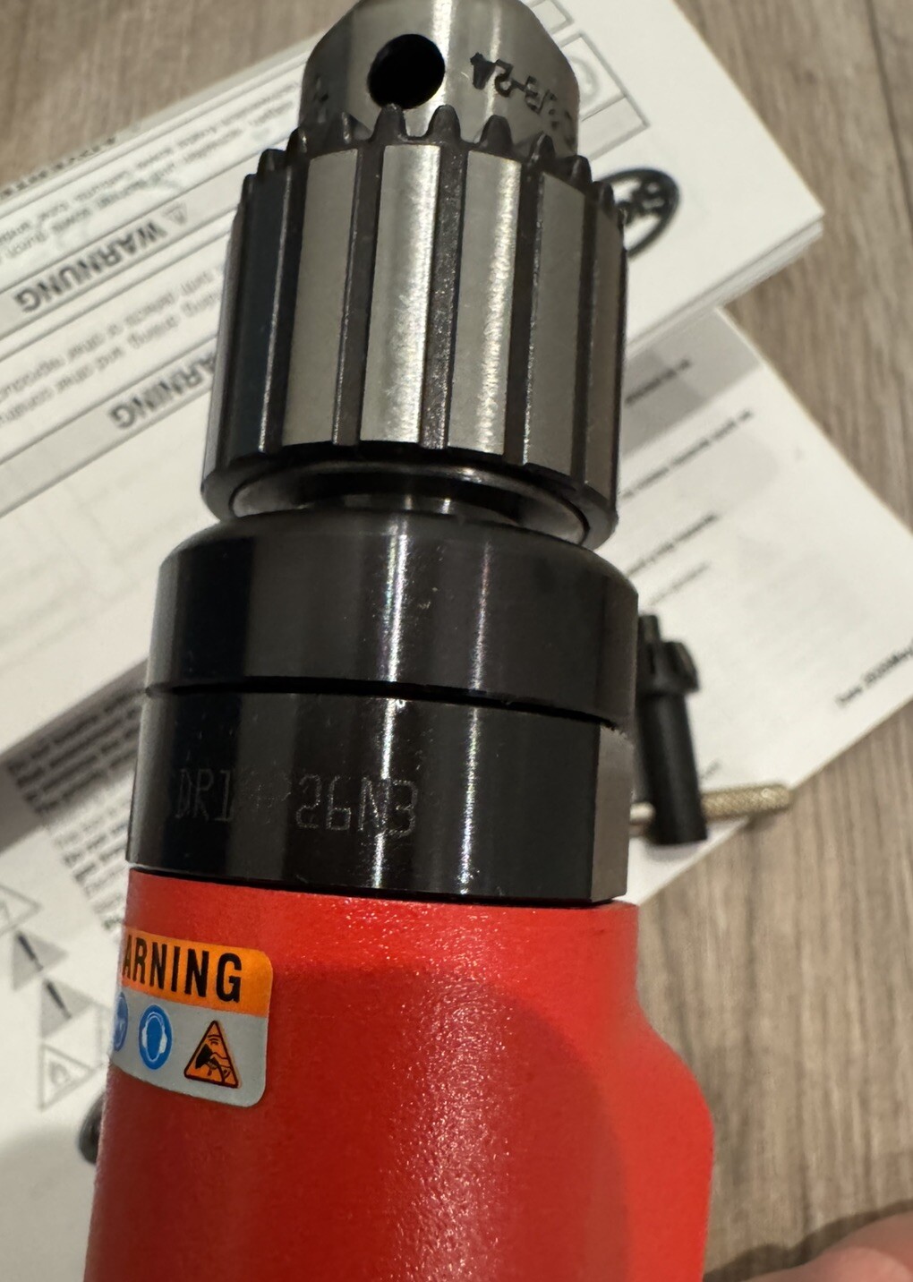 Brand New! Sioux SDR10P26N3 Pistol Grip Drill 1 HP 2600 RPM 3/8″ Chuck (dotco)