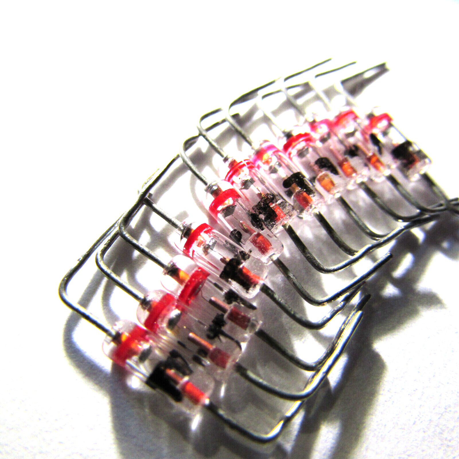 1N34 Transitron Germanium GOLD BONDED Diodes Typical 0.235 to .250V Breakdown 10