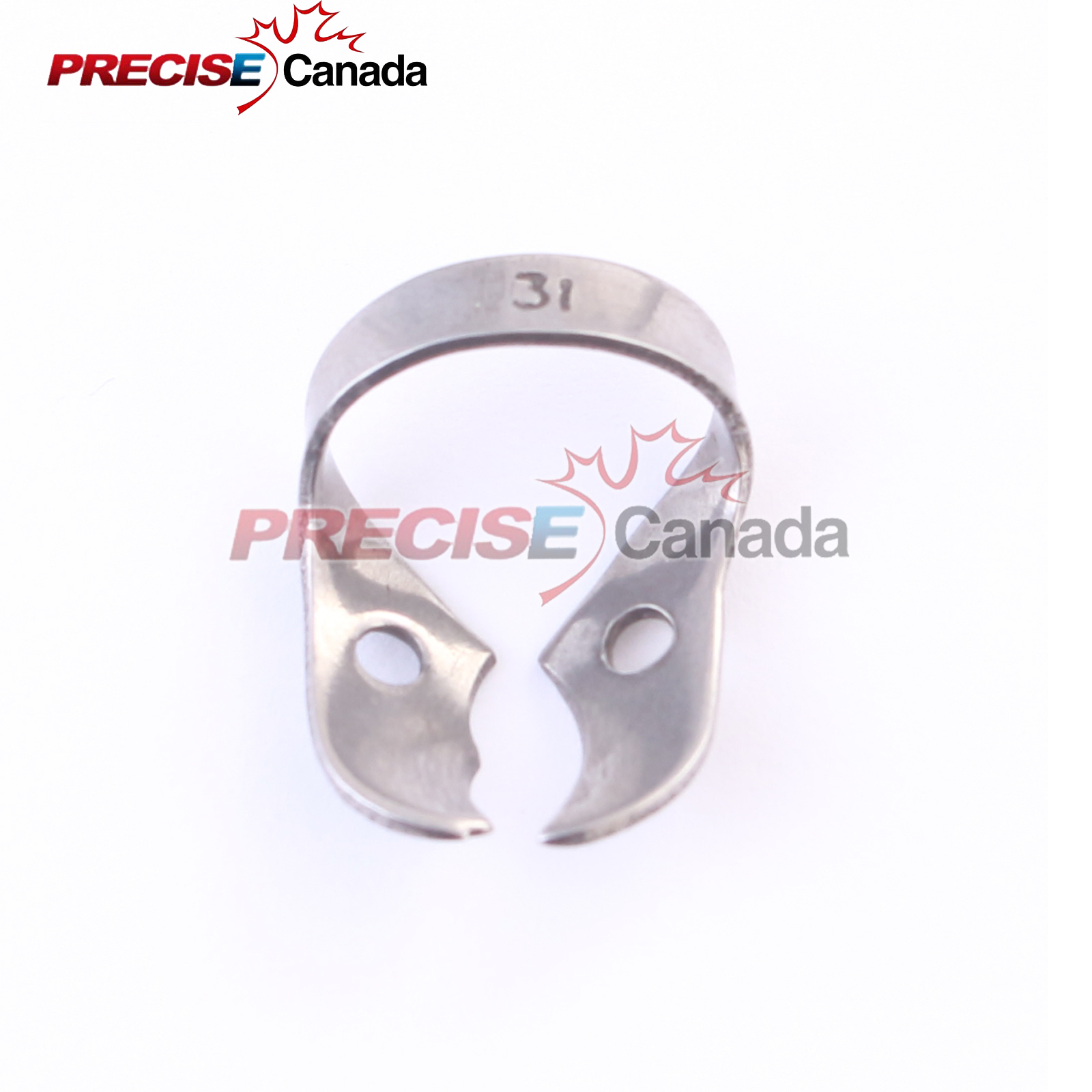 PRECISE CANADA Endodontic Rubber Dam Clamp #31 Surgical Dental Instruments