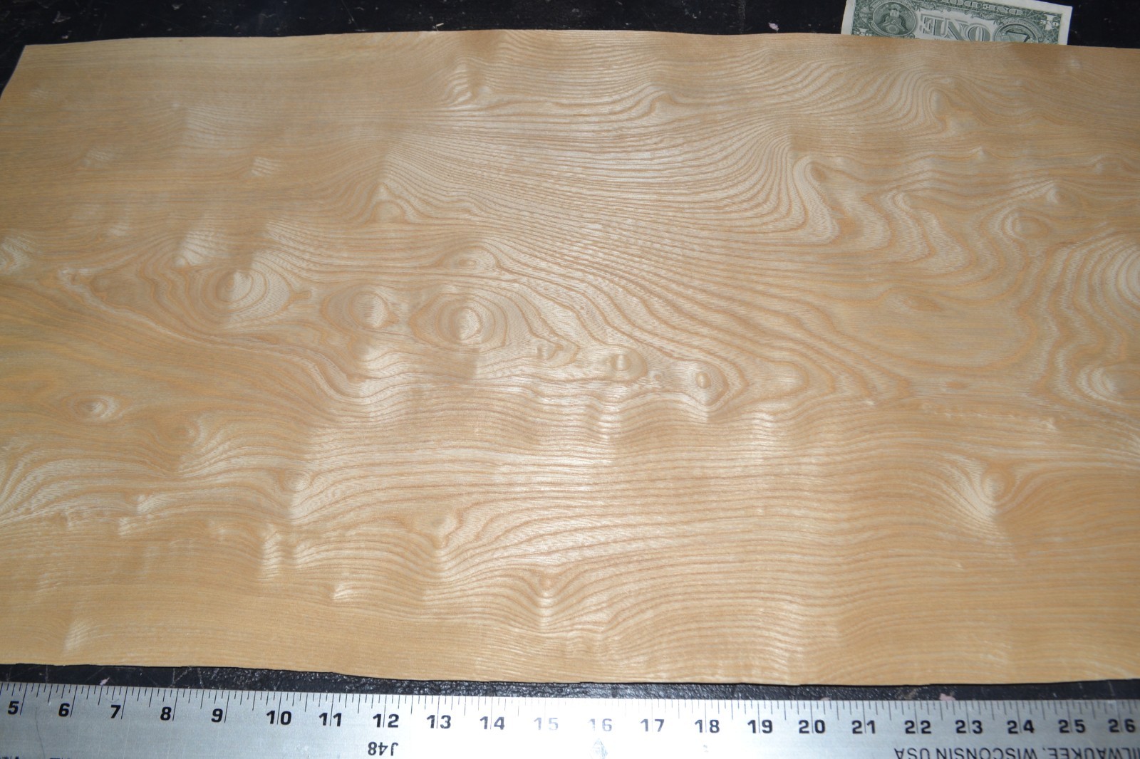 Japanese Sen Raw Wood Veneer Sheets 16.5 x 44 inches 1/42nd 35136-46