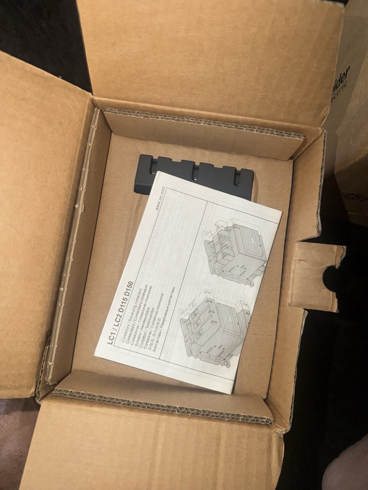 Schneider LC1D150F7 TeSys D Magnetic Contactor 150A 110V AC
