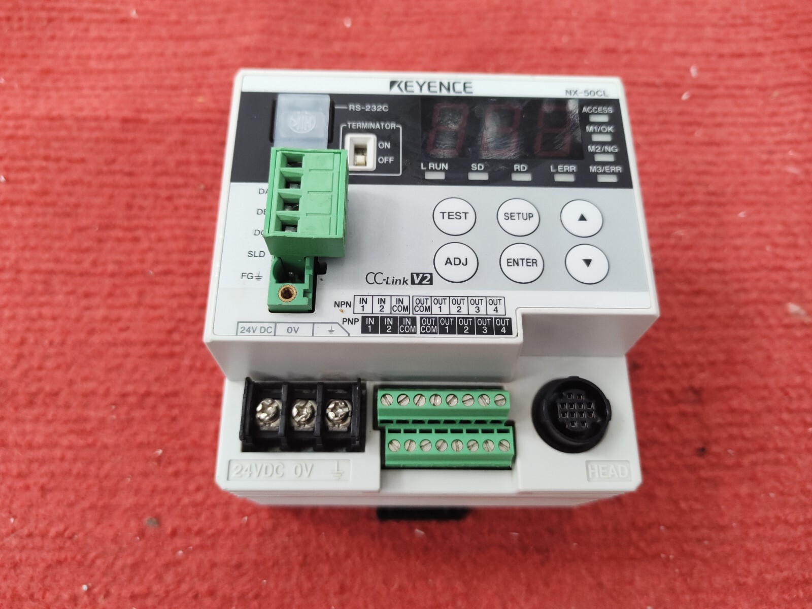 P:MP6 KEYENCE NX-50CL CC-Link code reader controller