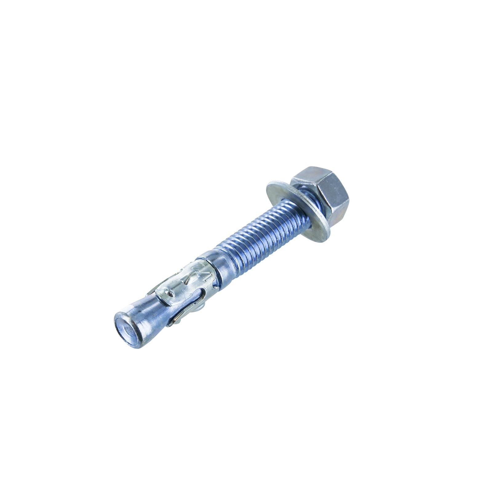 Conquest 1/2 x 3-3/4 Zinc Plated Wedge Anchors (Box of 25) – High Performance Co