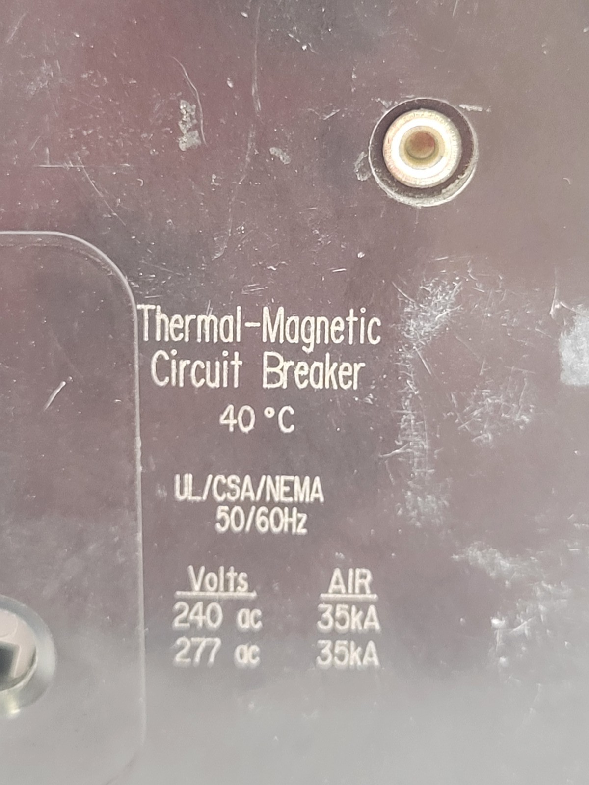 Square D EGB14020 Bolt-On Circuit Breaker 20 Amp 1P 277V Type EGB