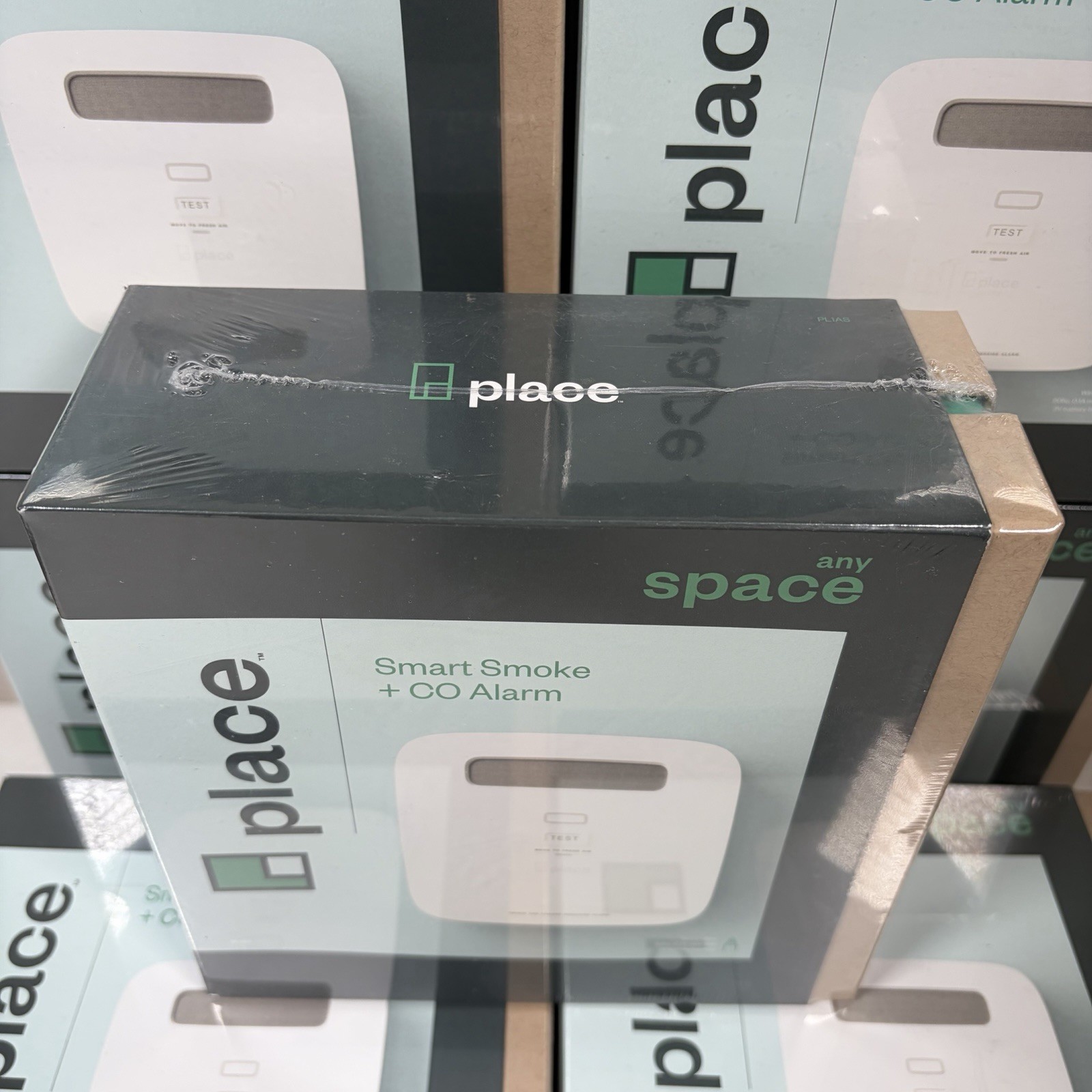 Any Space-Smart Smoke and Carbon Monoxide Detector and Alarm-Hardwired w/Battery