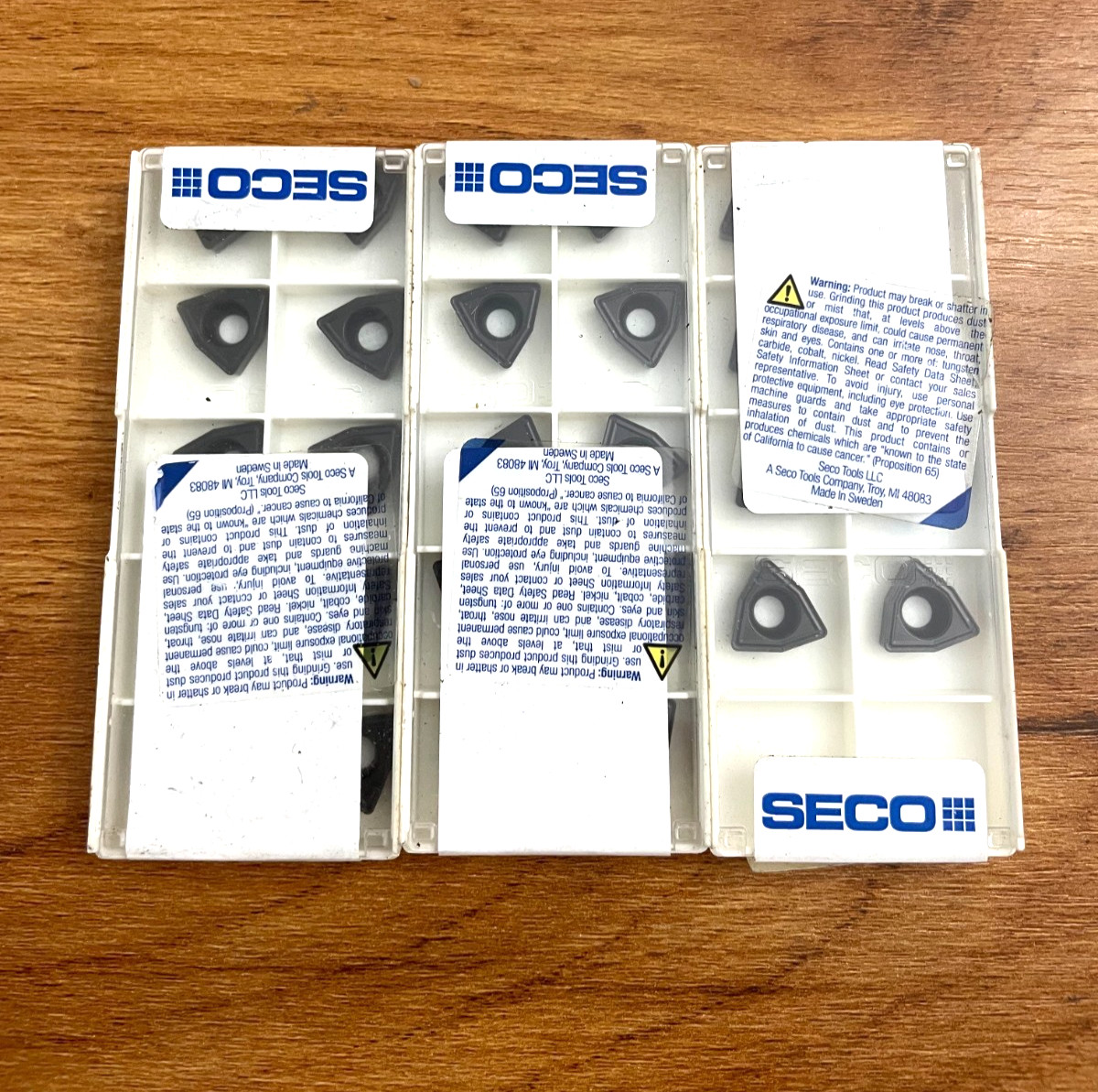 WCMX06T308-86 DP3000 SECO MILLING INSERTS NEW PACK OF 10