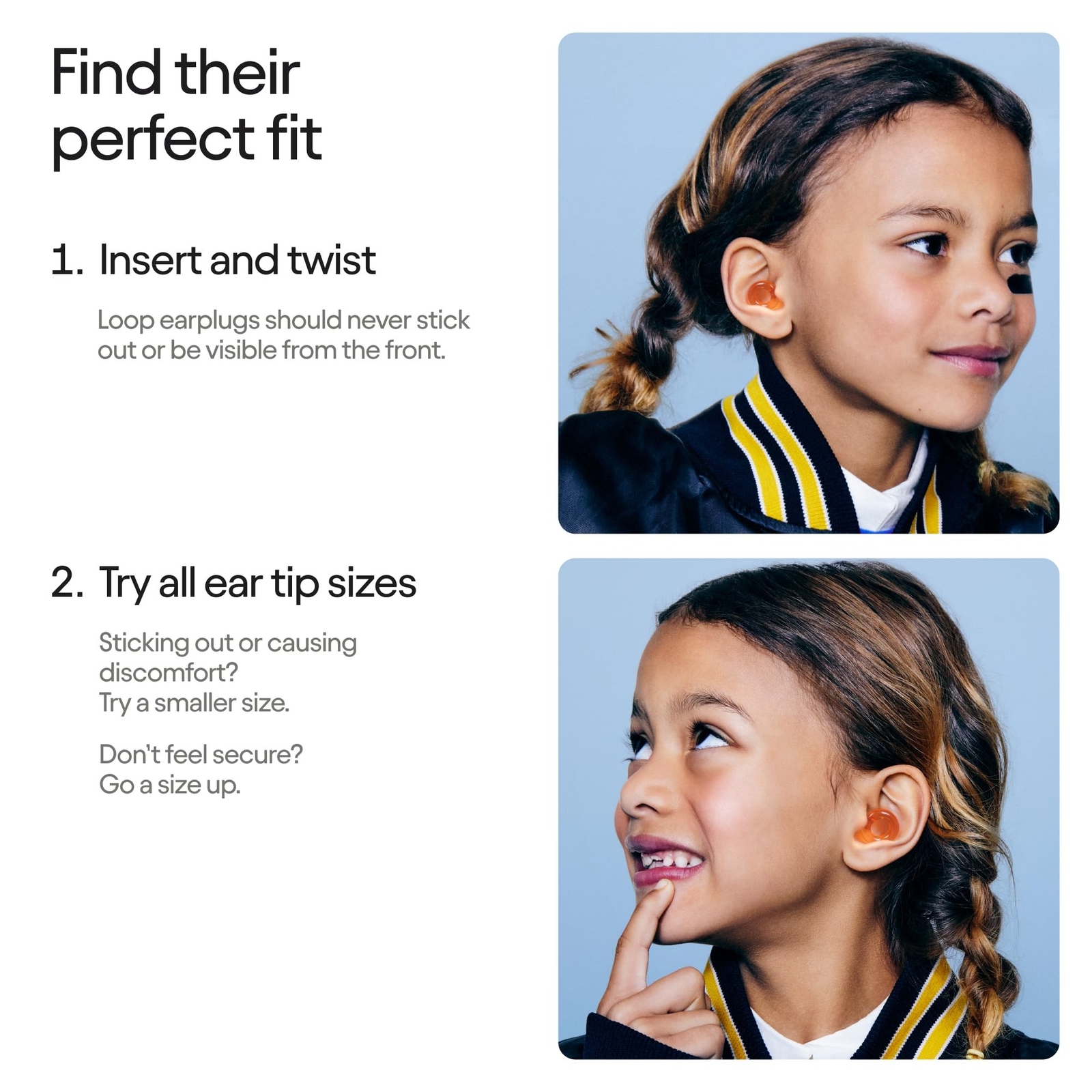 Loop Engage Kids 2 Ear Plugs (6-12yrs) – Reusable Everyday Noise Relief fo