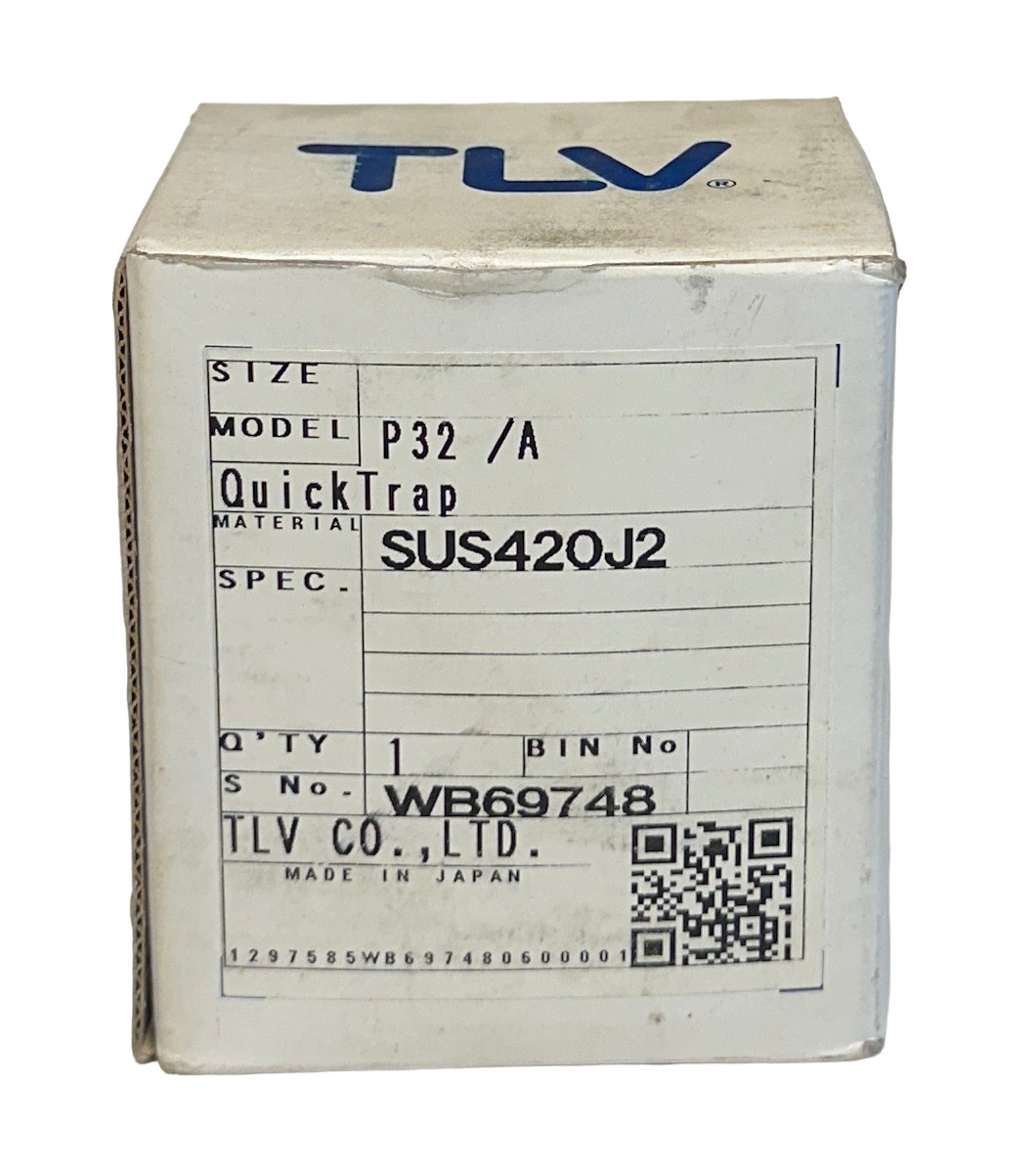 TLV P32/A / P32A QuickTrap STEAM TRAP STAINLESS SUS420J2 NSMP