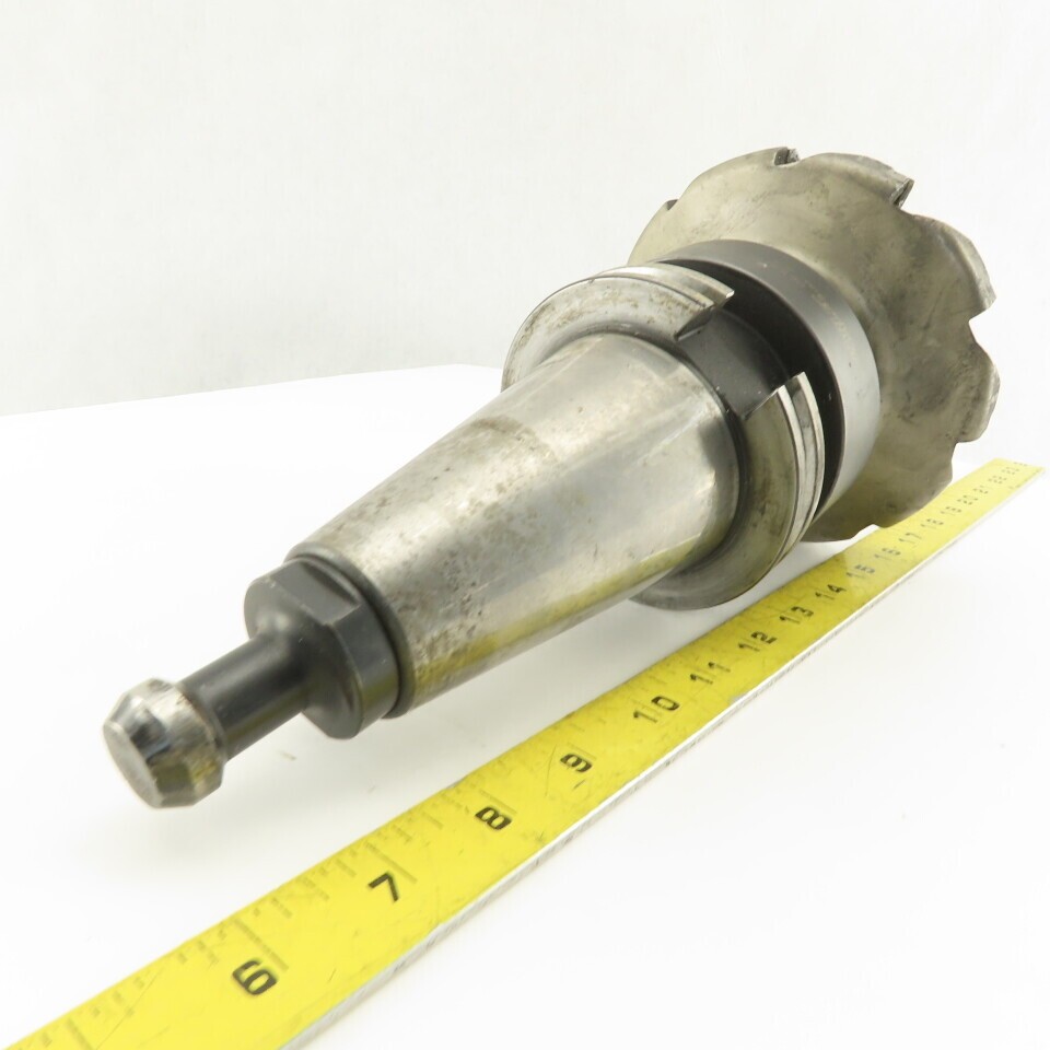 Parlec C50-15SM2 CAT 50 Tool Holder 5″ Indexing Face Mill 4″ Projection