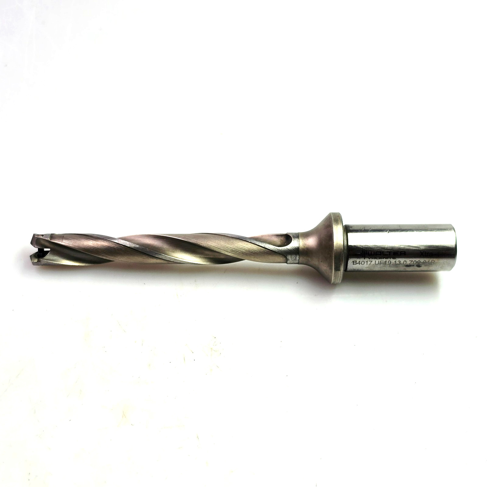 Walter B4017.UF19.13,0.Z02.91R 13mm Indexable Drill Inserted 7xD 0.5118″