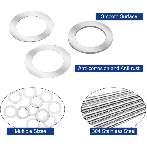 1/2 x 28 Barrel Shim Kit for Muzzle Brake Alignment Set .223/5.56mm (44 Pack, 11