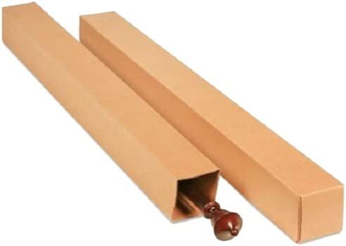 25 4x4x48 Cardboard Paper Boxes Mailing Packing Shipping Box Corrugated Carton