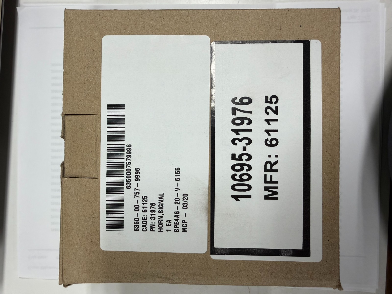 Horn SAFE-T-ALERT 12VDC 110DB SY113 FREE SHIPPING