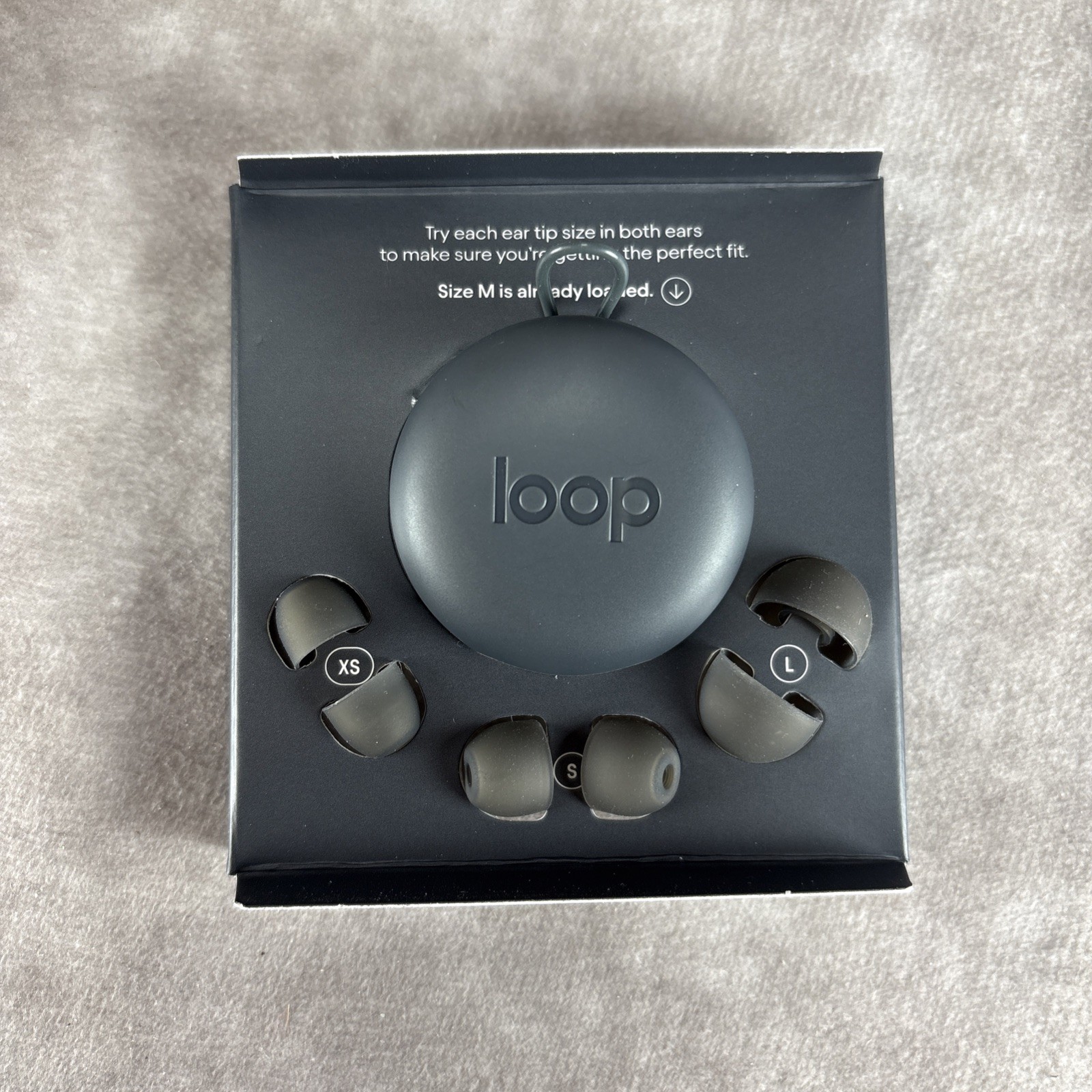 Loop Experience 2 Ear Plugs Black Noise Reduction Rating 12db