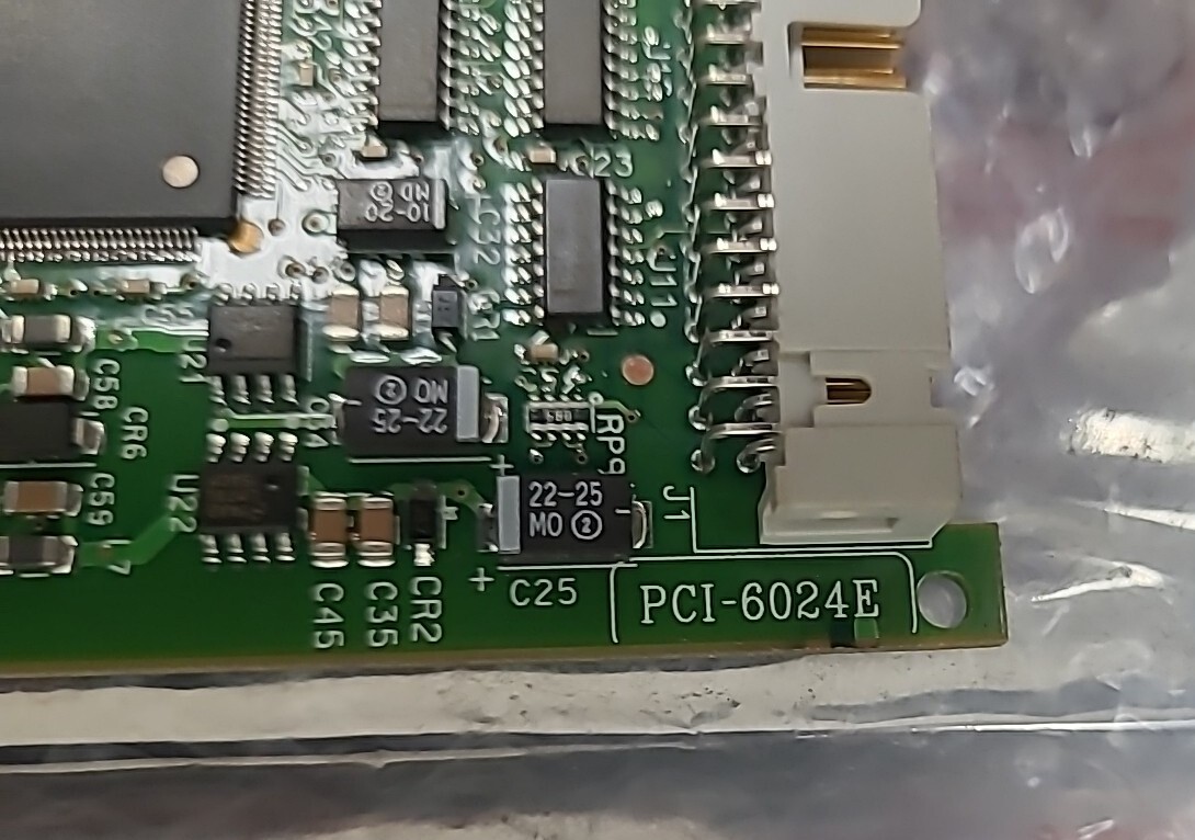 National Instruments PCI-6024E Multifunction I/O Device Analog And Digital Card