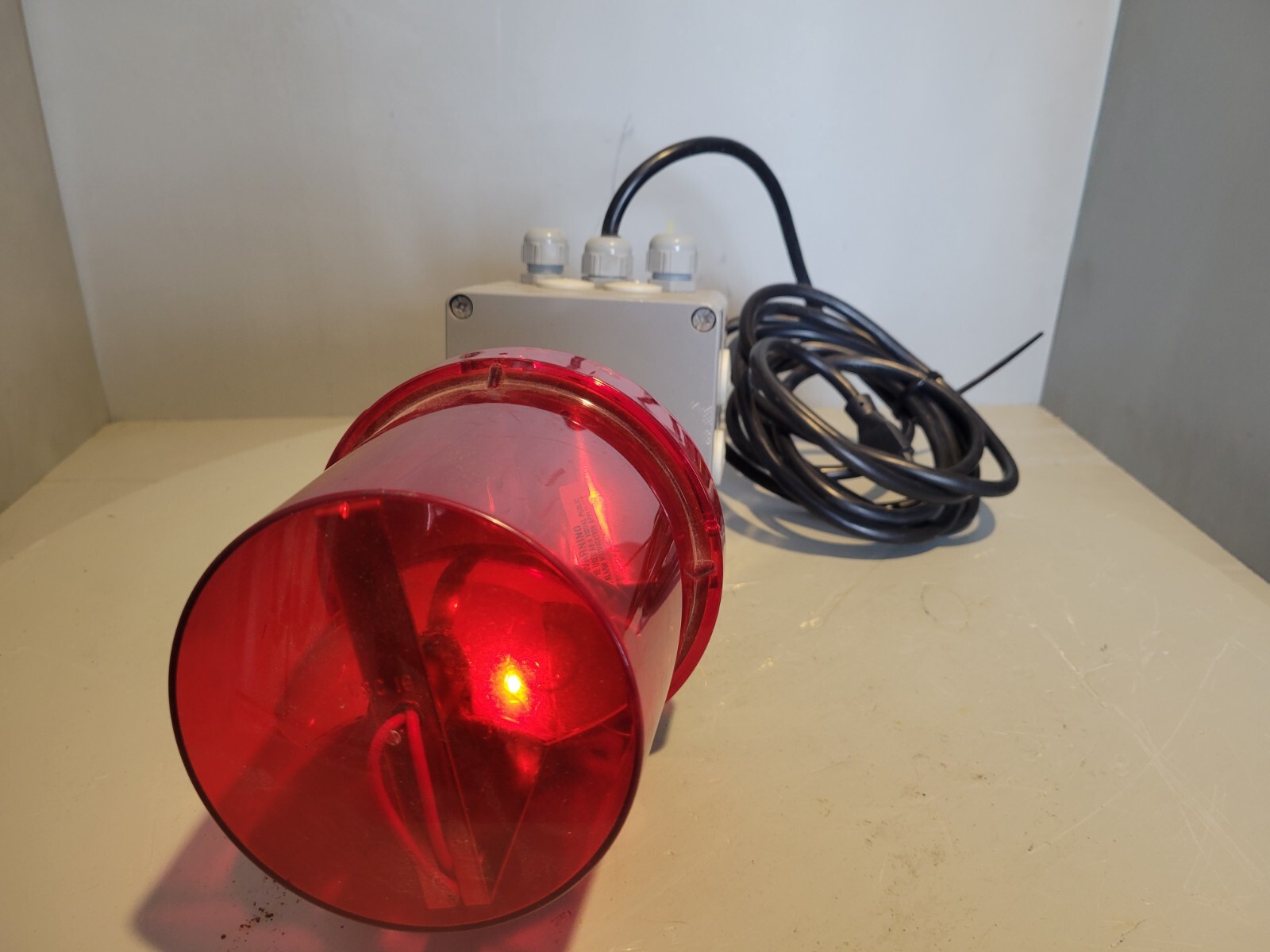 Federal Signal Warning Light, 120V, 0.22A, Series A4, Model 225
