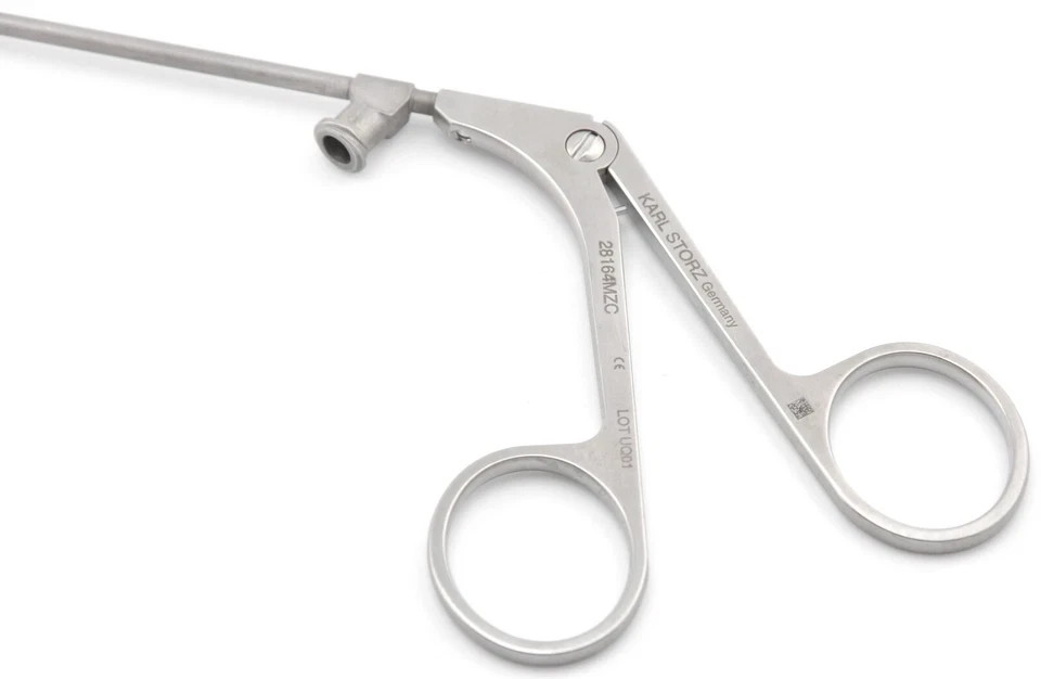 KARL STORZ 28164MZC ENT Nasal Delicate Micro Fine Curved (R) 5mm Jaw Scissors 8″