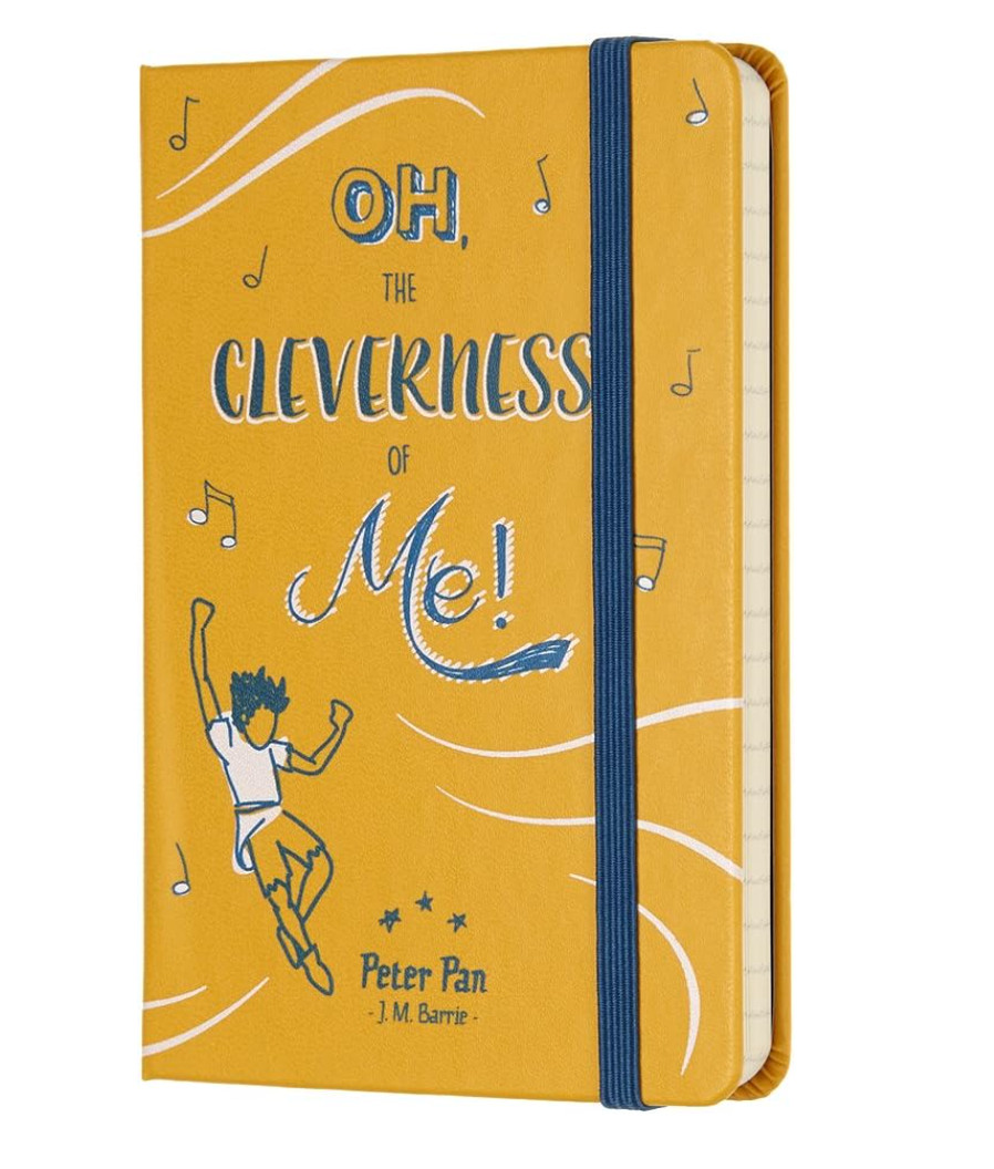 Moleskine Peter Pan Limited Edition Notebook, Ruled Notebook Size 9x14cm