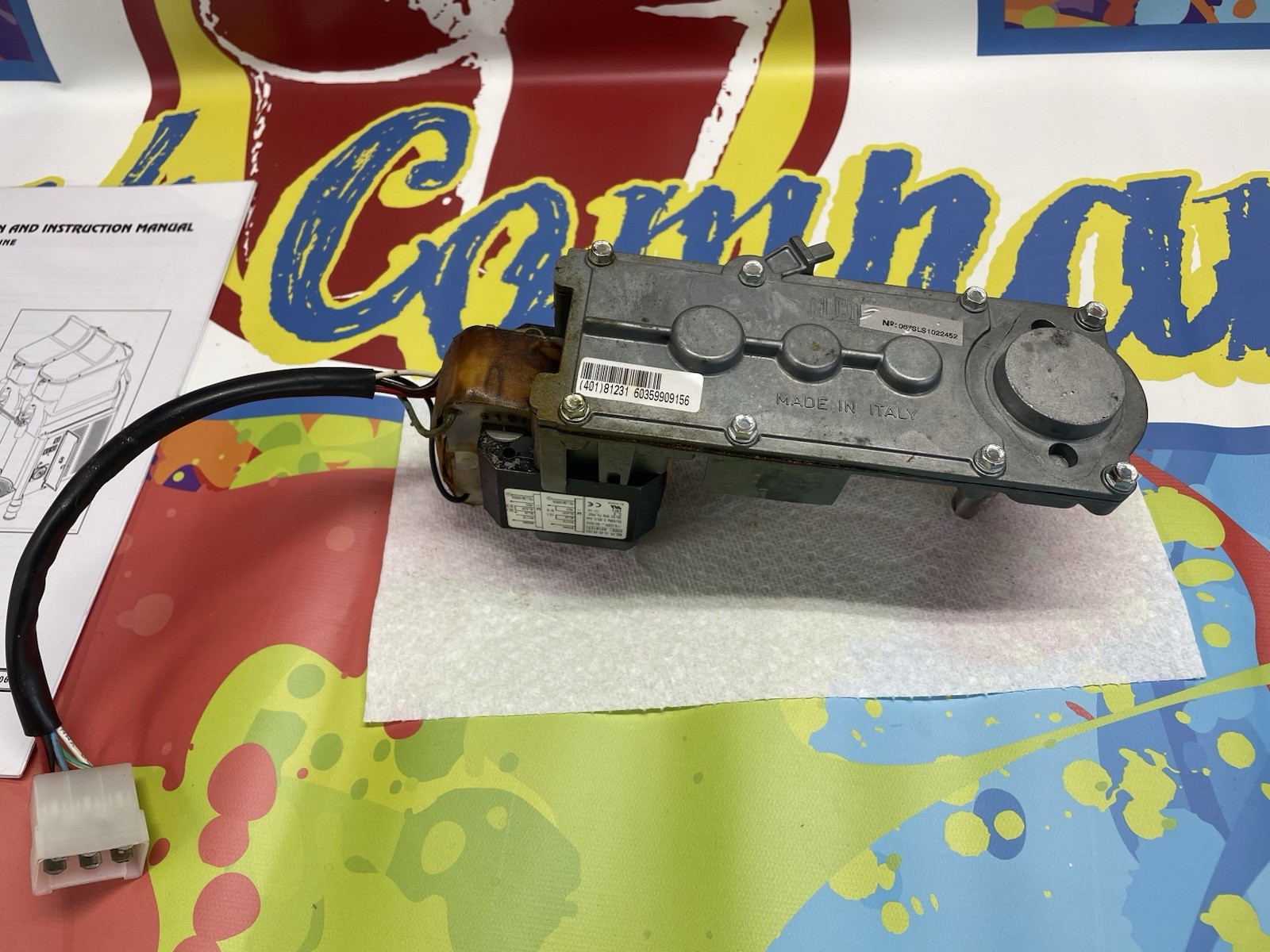 Slush machine gear motor. Carpigiani – sold under multiple brands
