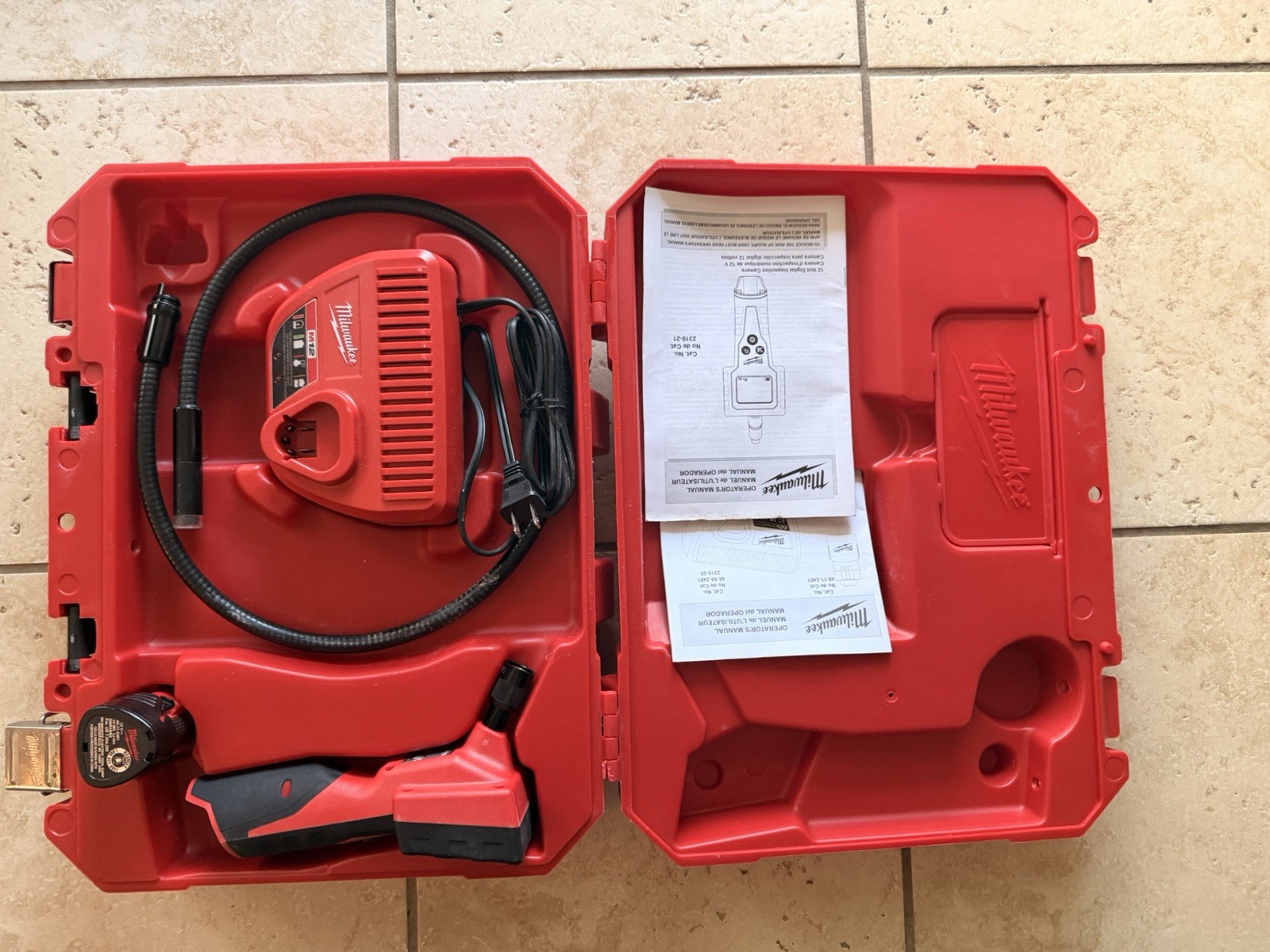 Milwaukee 2313-21 M12 Cordless Digital Inspection 360 Camera Kit