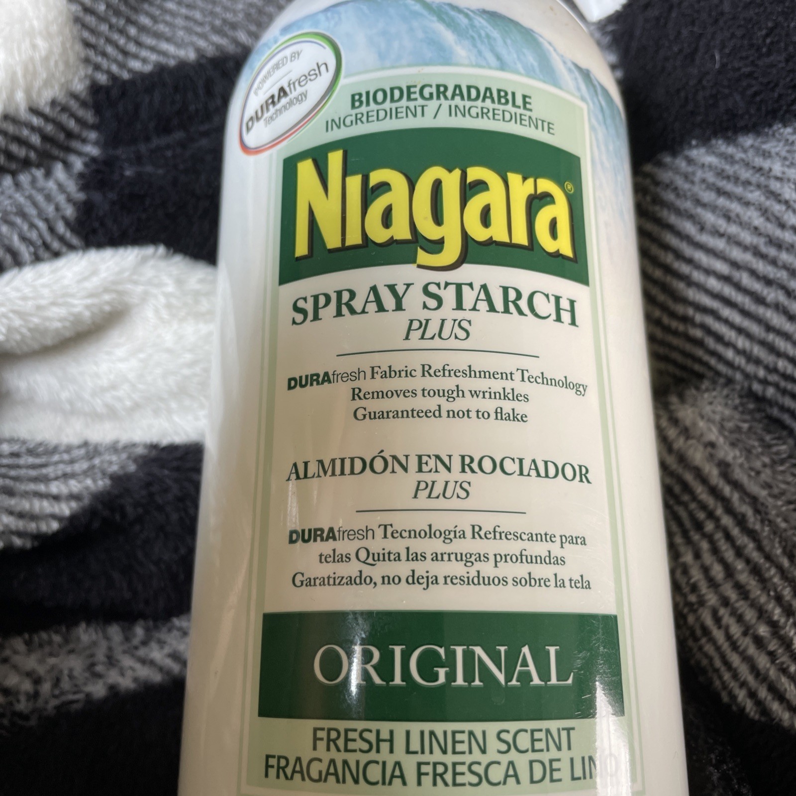 Niagara Spray Starch 22 Oz Trigger Pump Liquid Starch