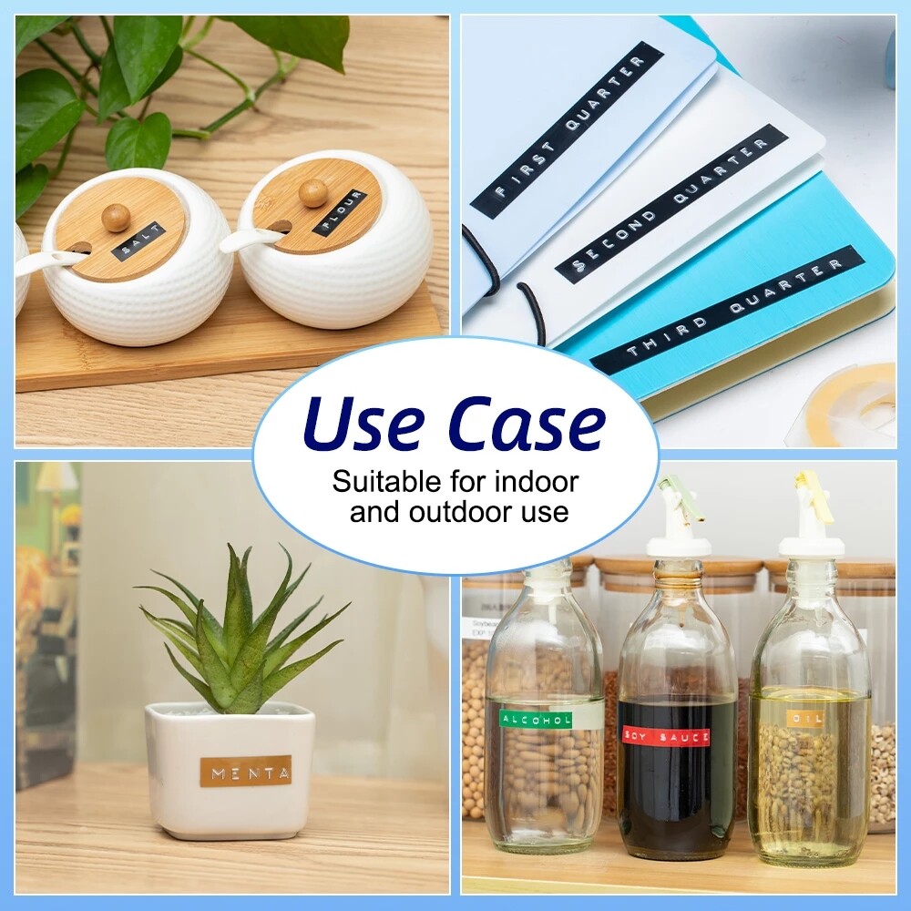 Compatible DYMO Embossing Label Maker with 5 DYMO Label Tapes | Organizer Xpress