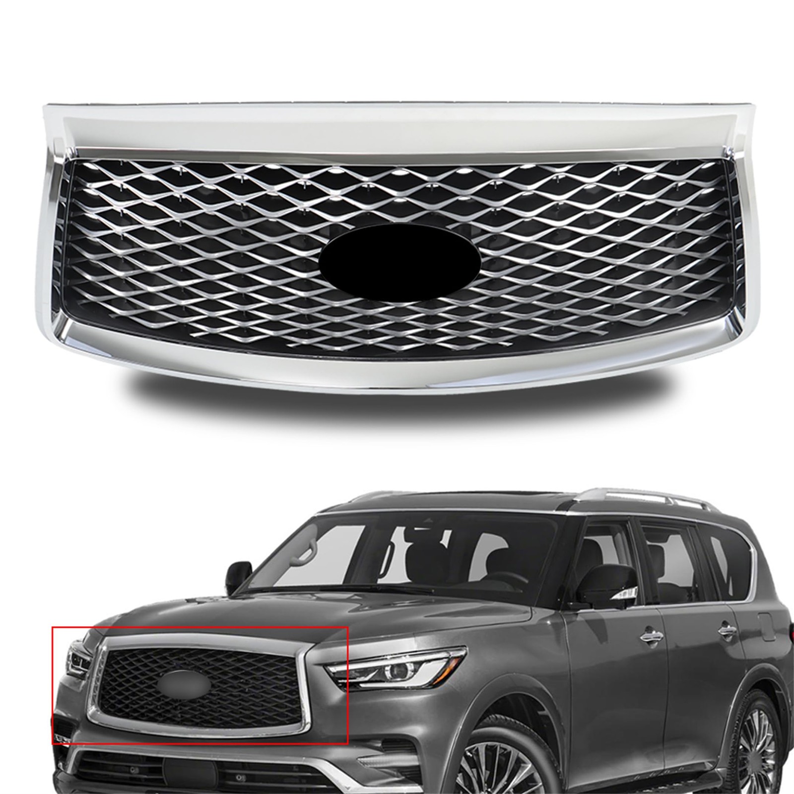 QX80 Grille 2018-2021 62310-6GW0A