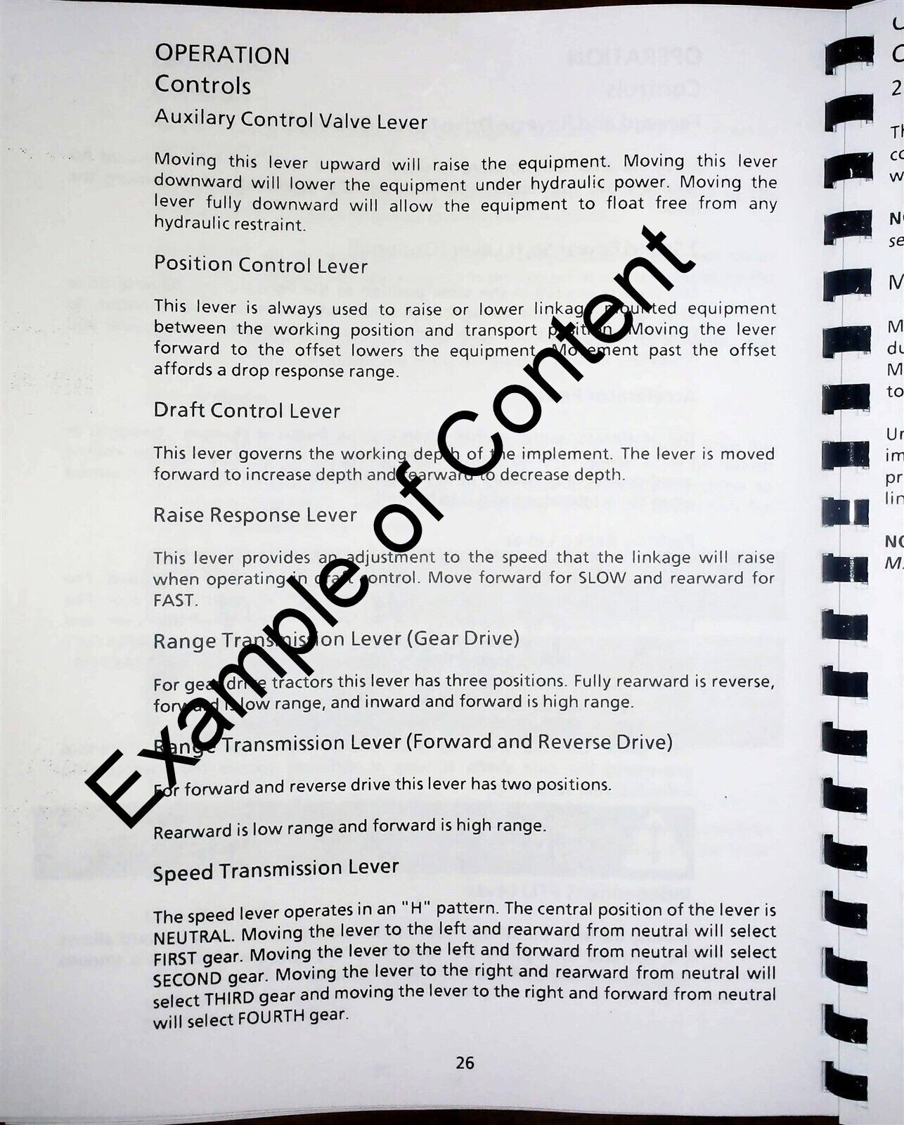 Case 9110 9130 Tractor Owners Operators Manual