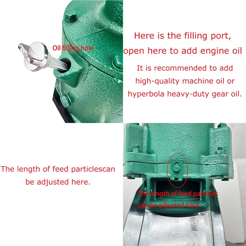 INTBUYING® Feed Pellet Machine 200KG/H Fodder Press Pelletizer 10mm Plate 220V