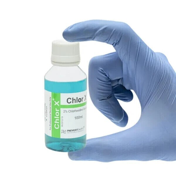 Pack Of 2 Dental Prevest Chlor X 2% chlorhexidine solution – 100ml Bottle
