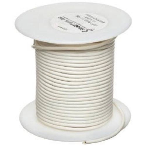 16 Ga. White Abrasion-Resistant General Purpose Wire (GXL) – (50 feet)