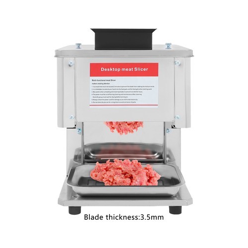 Commercial Electric Meat Slicing & Dicing Machine – 150kg/h, 1500W, 3.5mm Blade