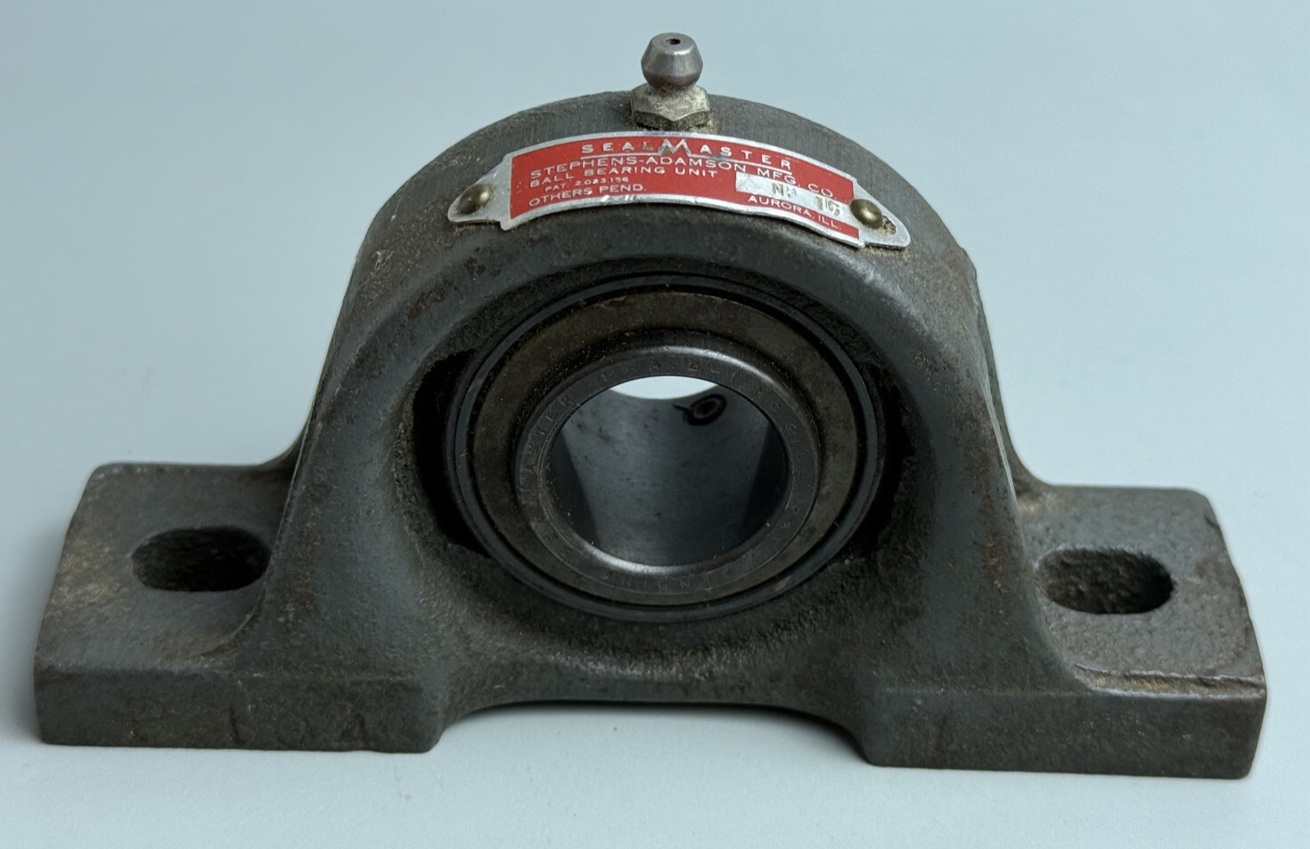 SealMaster NP-16 2 Bolt Pillow Block Bearing – Black