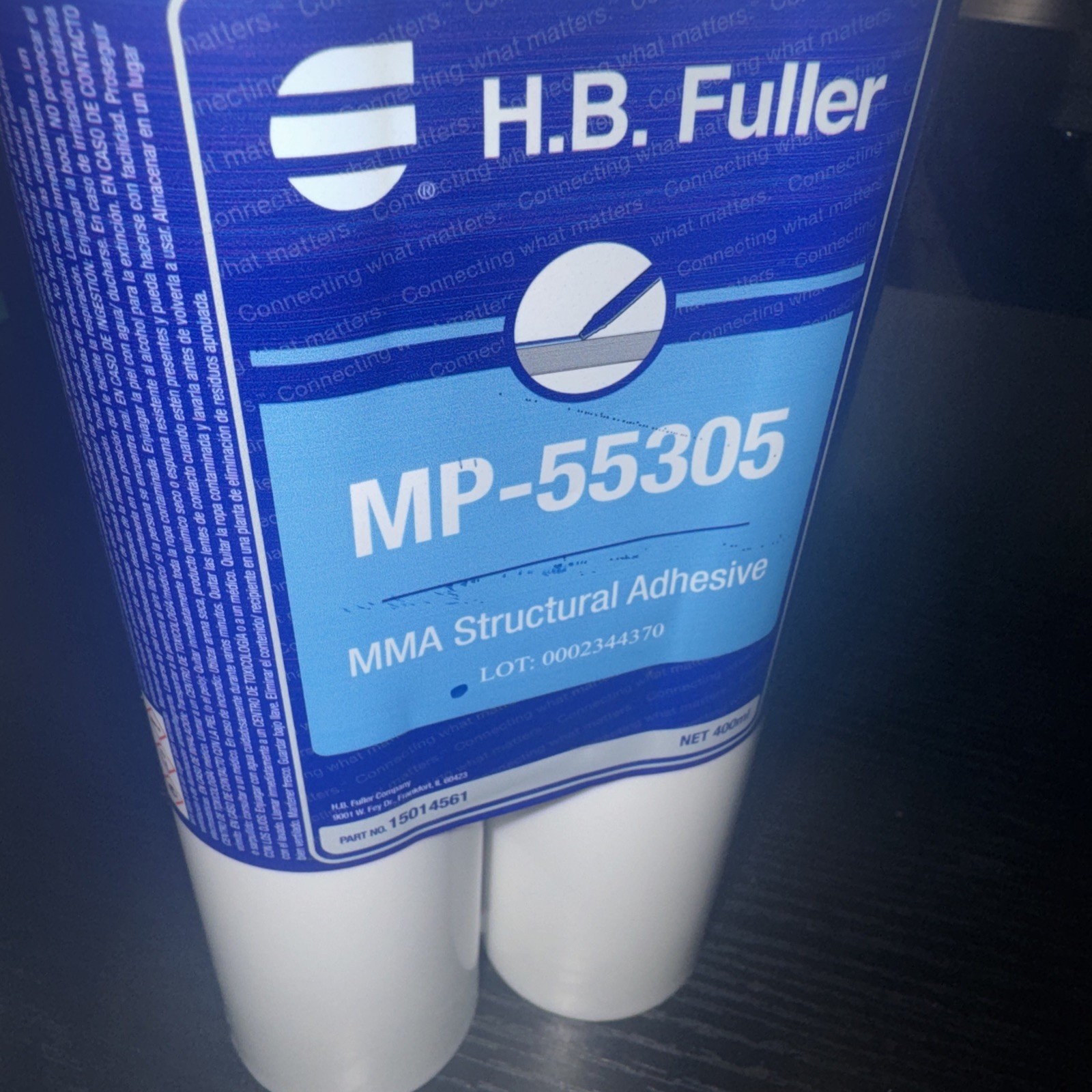 H.B. Fuller MP-55305 MMA Structural Adhesive Strong Durable Brand New 1:1 ratio