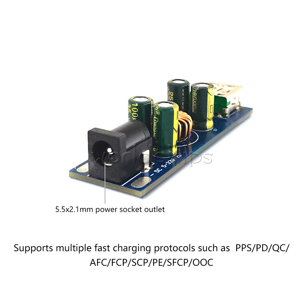 SW3518 Mobile Phone Fast Charging Power Step-down Module DC6-30V USB PD 3.0QC4.0