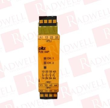 PILZ PZE-X4P-C-24VDC-4N/O / PZEX4PC24VDC4NO (USED)