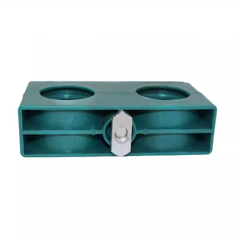 Hydraulic Pipe Clamp Double Hose Solid Body Plastic Pipe Clamp Fixed 6mm To 42mm